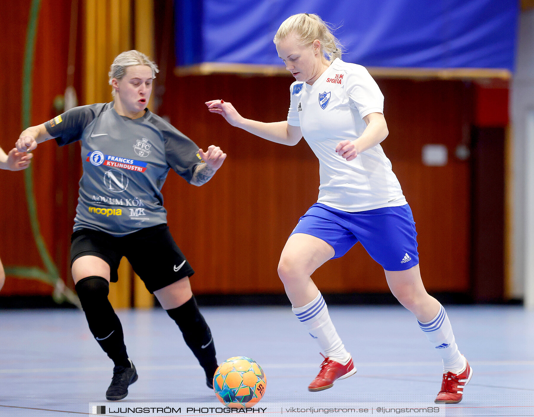 Dina-cupen 2023 1/4-final Falköpings FC-IFK Hjo 3-0,dam,Idrottshallen,Töreboda,Sverige,Futsal,,2023,300787