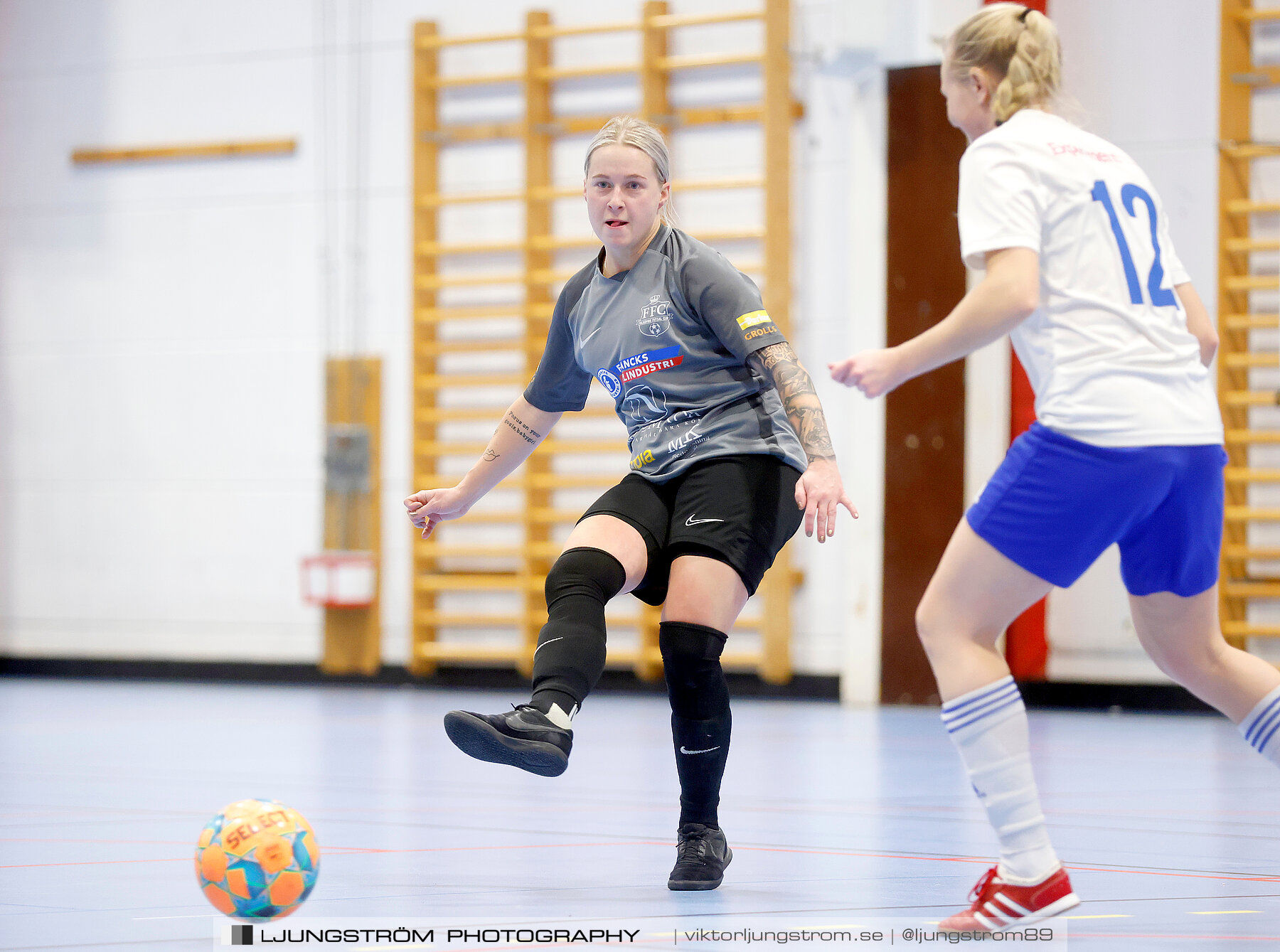 Dina-cupen 2023 1/4-final Falköpings FC-IFK Hjo 3-0,dam,Idrottshallen,Töreboda,Sverige,Futsal,,2023,300793