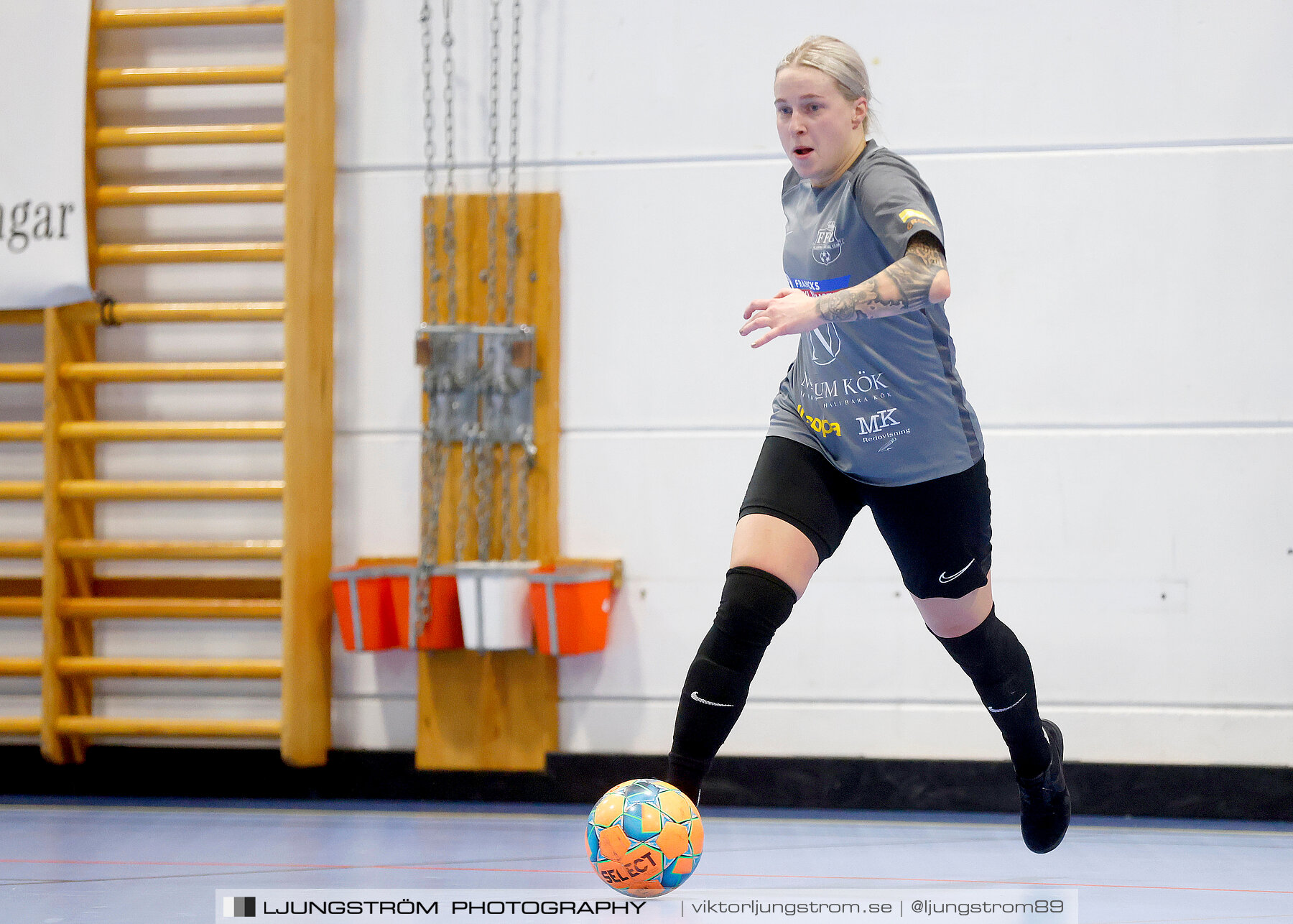 Dina-cupen 2023 1/4-final Falköpings FC-IFK Hjo 3-0,dam,Idrottshallen,Töreboda,Sverige,Futsal,,2023,300801