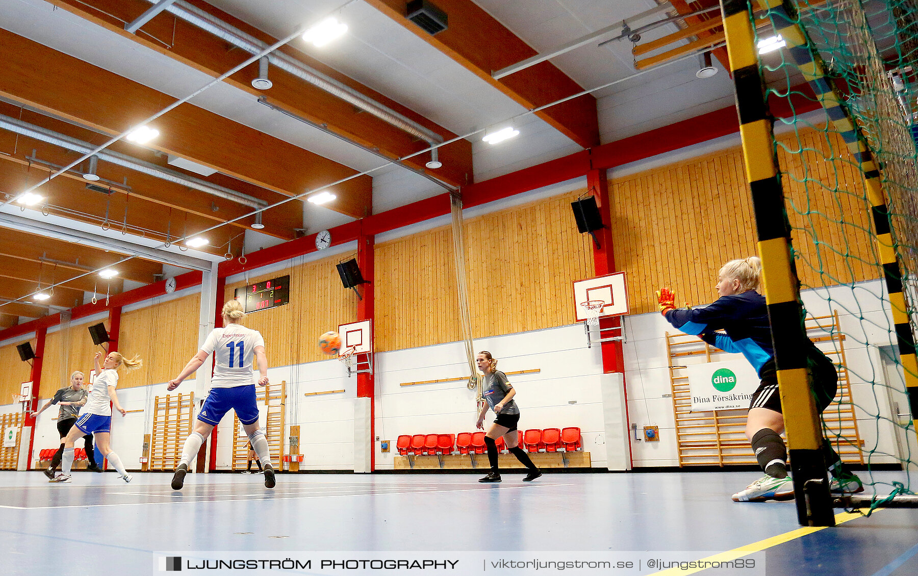 Dina-cupen 2023 1/4-final Falköpings FC-IFK Hjo 3-0,dam,Idrottshallen,Töreboda,Sverige,Futsal,,2023,300804