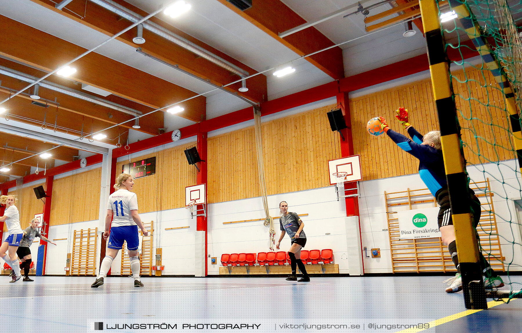 Dina-cupen 2023 1/4-final Falköpings FC-IFK Hjo 3-0,dam,Idrottshallen,Töreboda,Sverige,Futsal,,2023,300805
