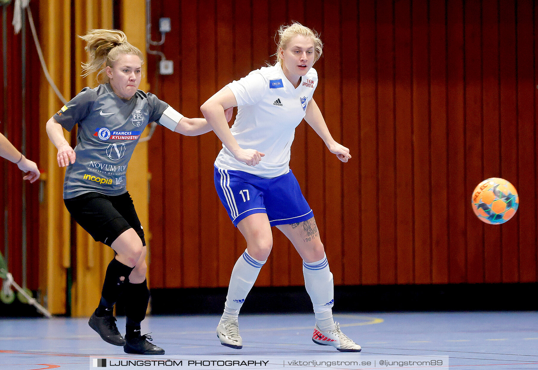 Dina-cupen 2023 1/4-final Falköpings FC-IFK Hjo 3-0,dam,Idrottshallen,Töreboda,Sverige,Futsal,,2023,300807