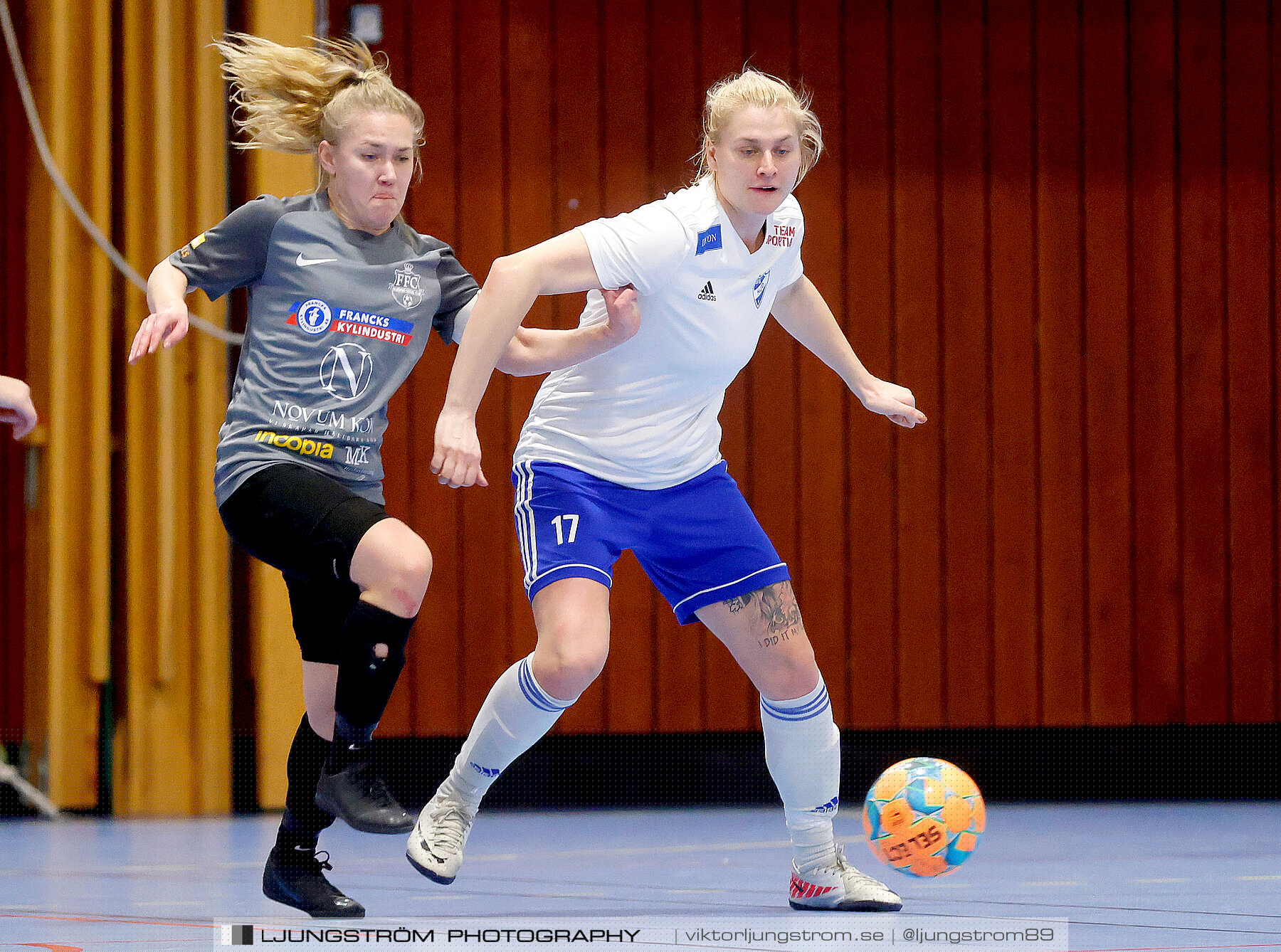 Dina-cupen 2023 1/4-final Falköpings FC-IFK Hjo 3-0,dam,Idrottshallen,Töreboda,Sverige,Futsal,,2023,300808