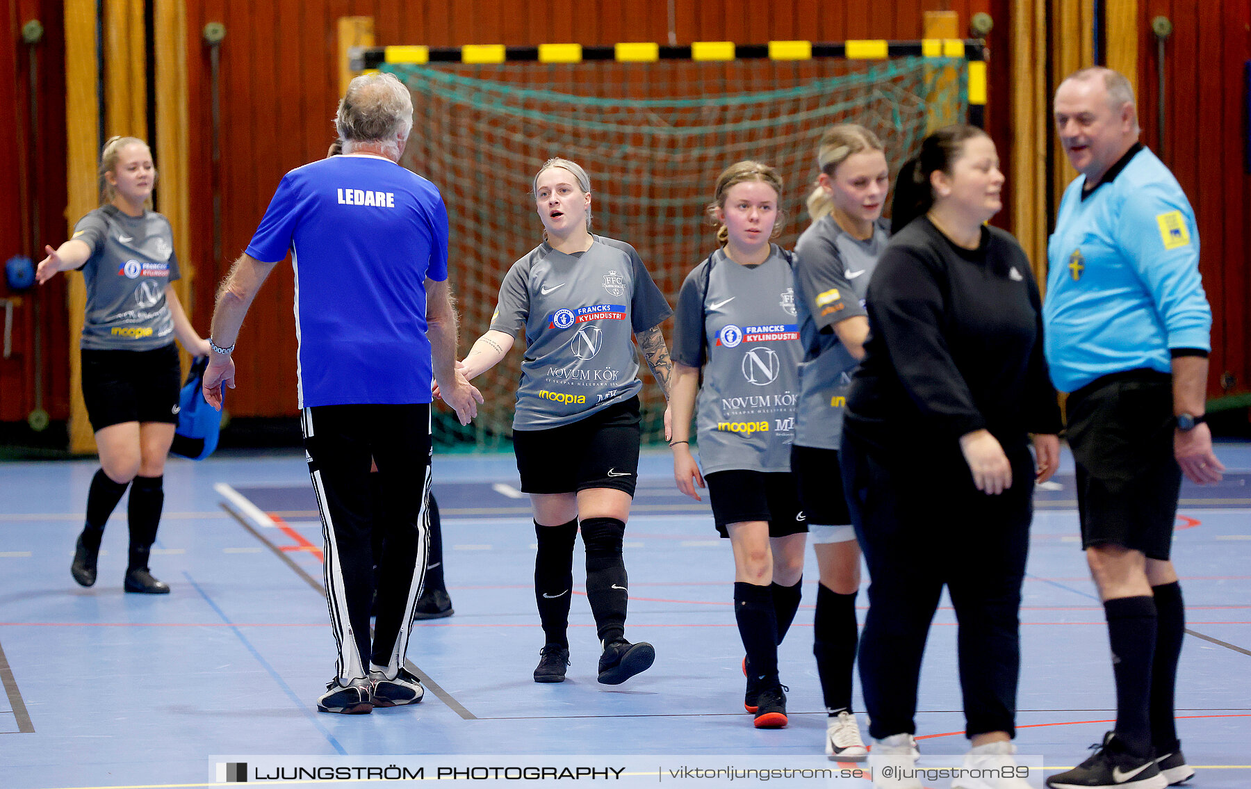 Dina-cupen 2023 1/4-final Falköpings FC-IFK Hjo 3-0,dam,Idrottshallen,Töreboda,Sverige,Futsal,,2023,300814