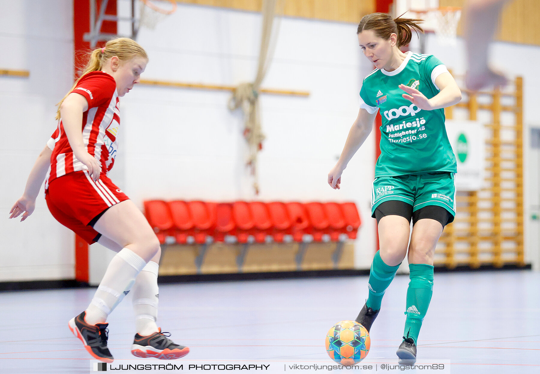 Dina-cupen 2023 1/2-final Sils IF-Våmbs IF 0-1,dam,Idrottshallen,Töreboda,Sverige,Futsal,,2023,300902