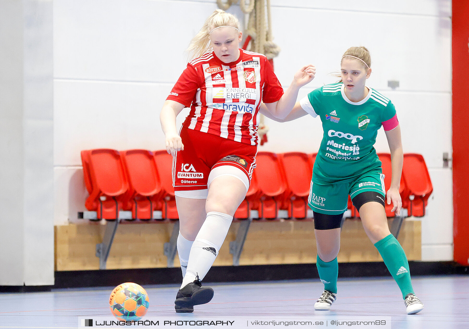 Dina-cupen 2023 1/2-final Sils IF-Våmbs IF 0-1,dam,Idrottshallen,Töreboda,Sverige,Futsal,,2023,300907