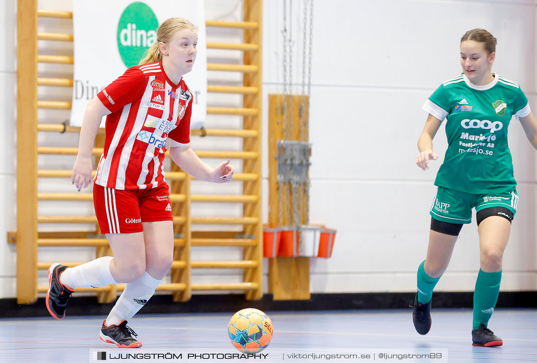Dina-cupen 2023 1/2-final Sils IF-Våmbs IF 0-1,dam,Idrottshallen,Töreboda,Sverige,Futsal,,2023,300908