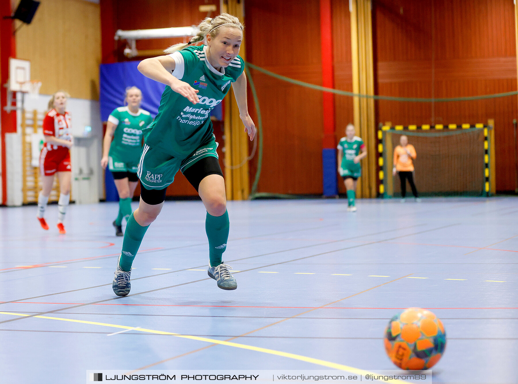 Dina-cupen 2023 1/2-final Sils IF-Våmbs IF 0-1,dam,Idrottshallen,Töreboda,Sverige,Futsal,,2023,300953