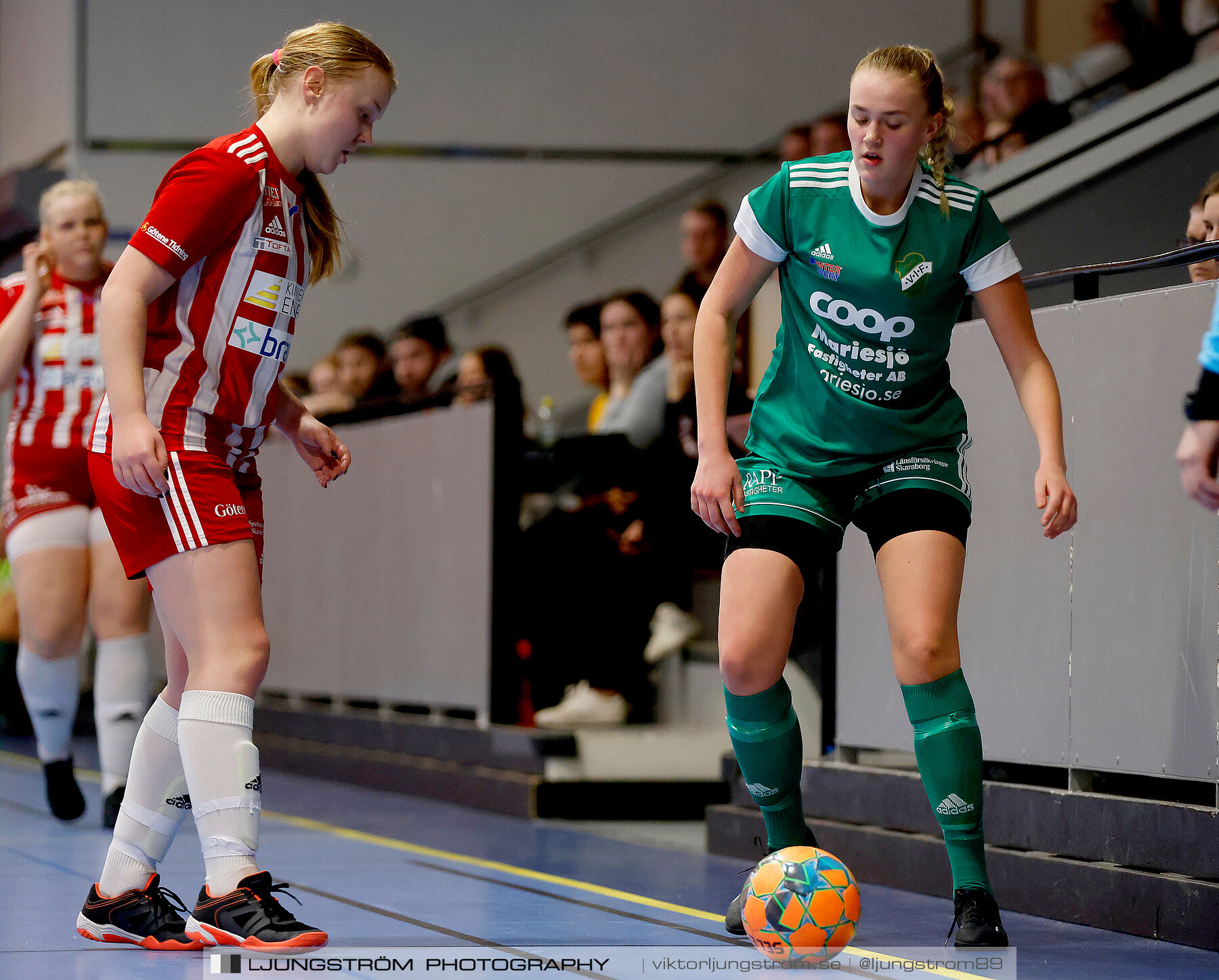 Dina-cupen 2023 1/2-final Sils IF-Våmbs IF 0-1,dam,Idrottshallen,Töreboda,Sverige,Futsal,,2023,300958