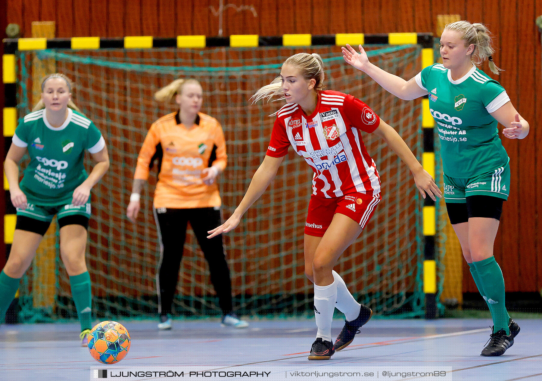 Dina-cupen 2023 1/2-final Sils IF-Våmbs IF 0-1,dam,Idrottshallen,Töreboda,Sverige,Futsal,,2023,300964