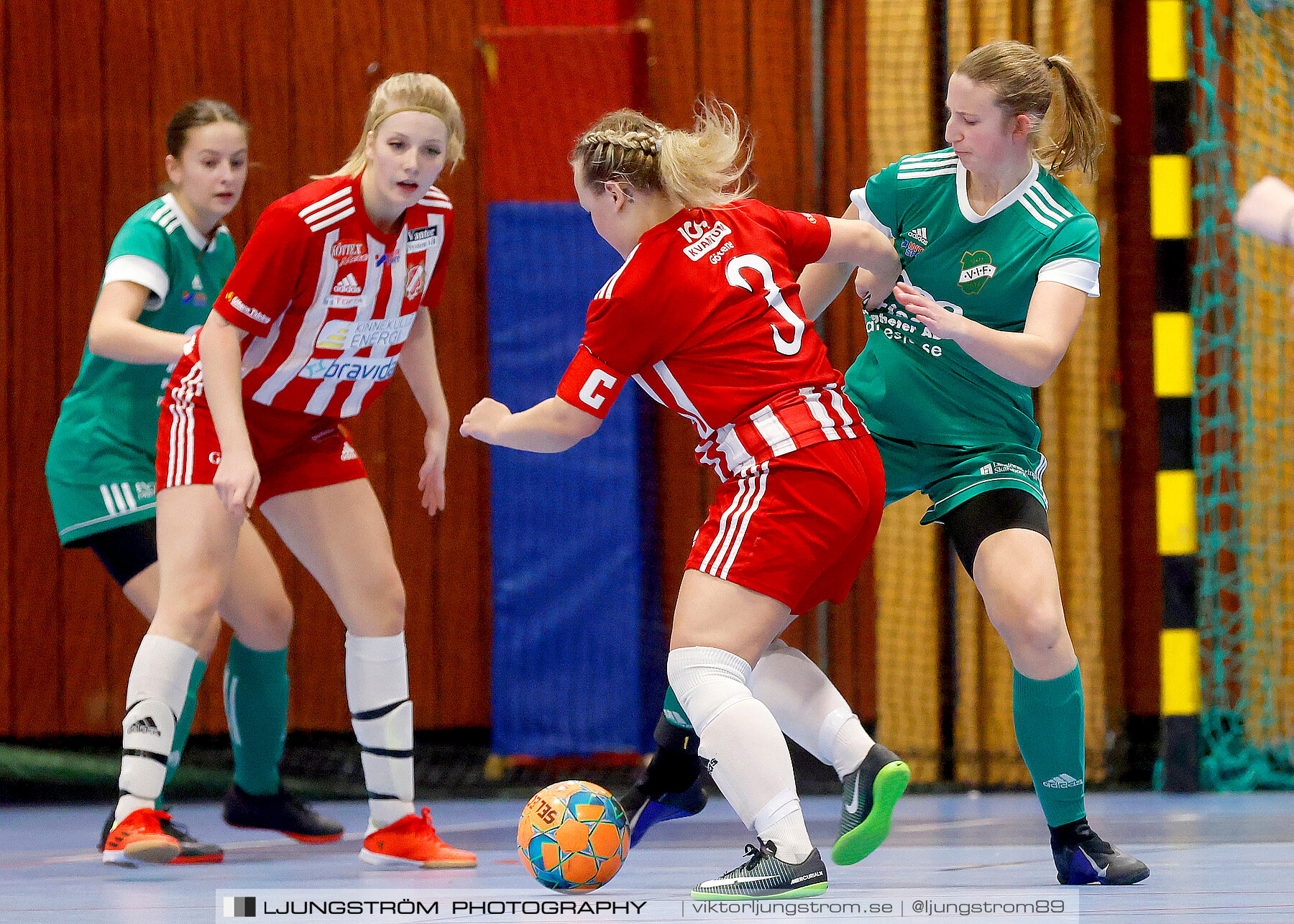 Dina-cupen 2023 1/2-final Sils IF-Våmbs IF 0-1,dam,Idrottshallen,Töreboda,Sverige,Futsal,,2023,300969