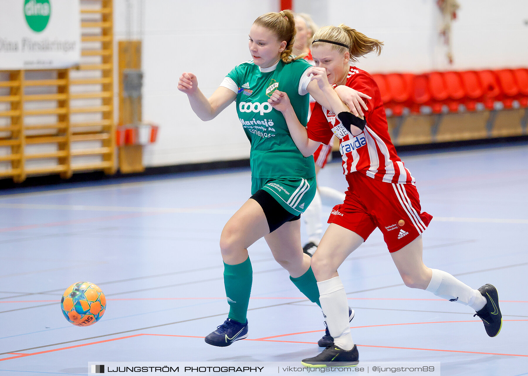 Dina-cupen 2023 1/2-final Sils IF-Våmbs IF 0-1,dam,Idrottshallen,Töreboda,Sverige,Futsal,,2023,300978