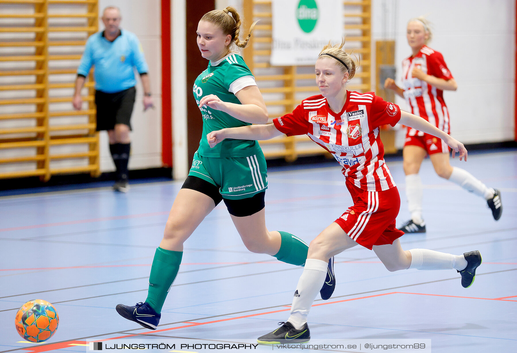 Dina-cupen 2023 1/2-final Sils IF-Våmbs IF 0-1,dam,Idrottshallen,Töreboda,Sverige,Futsal,,2023,300979