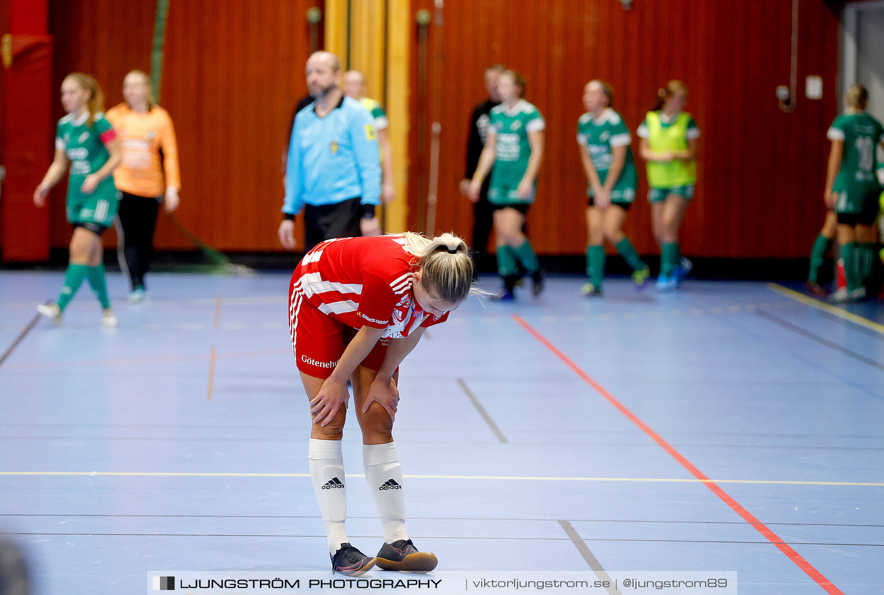 Dina-cupen 2023 1/2-final Sils IF-Våmbs IF 0-1,dam,Idrottshallen,Töreboda,Sverige,Futsal,,2023,300981