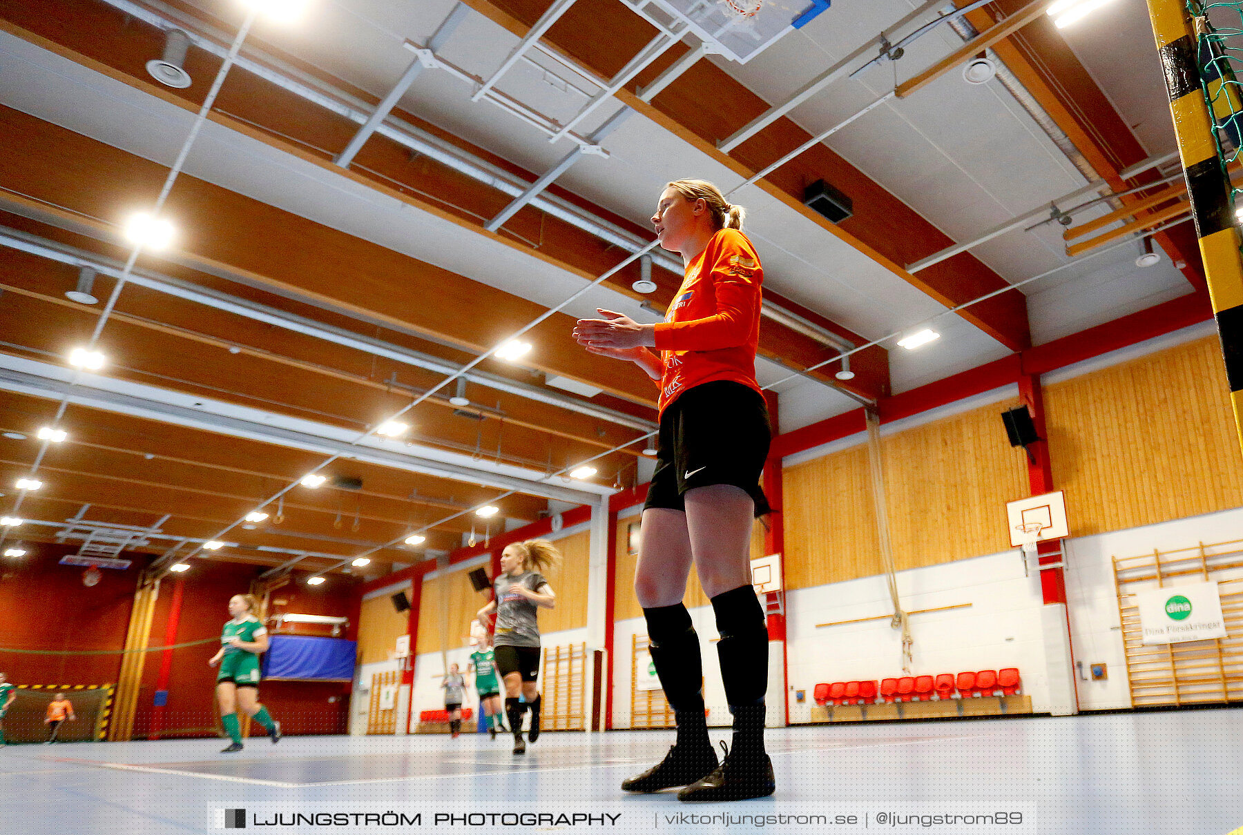 Dina-cupen 2023 FINAL Våmbs IF-Falköpings FC 1-2,dam,Idrottshallen,Töreboda,Sverige,Futsal,,2023,301003