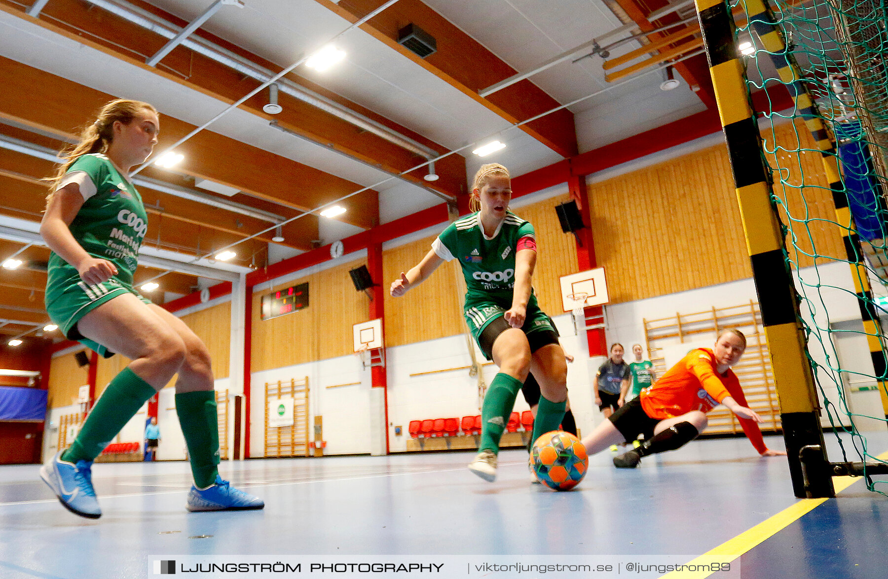 Dina-cupen 2023 FINAL Våmbs IF-Falköpings FC 1-2,dam,Idrottshallen,Töreboda,Sverige,Futsal,,2023,301004