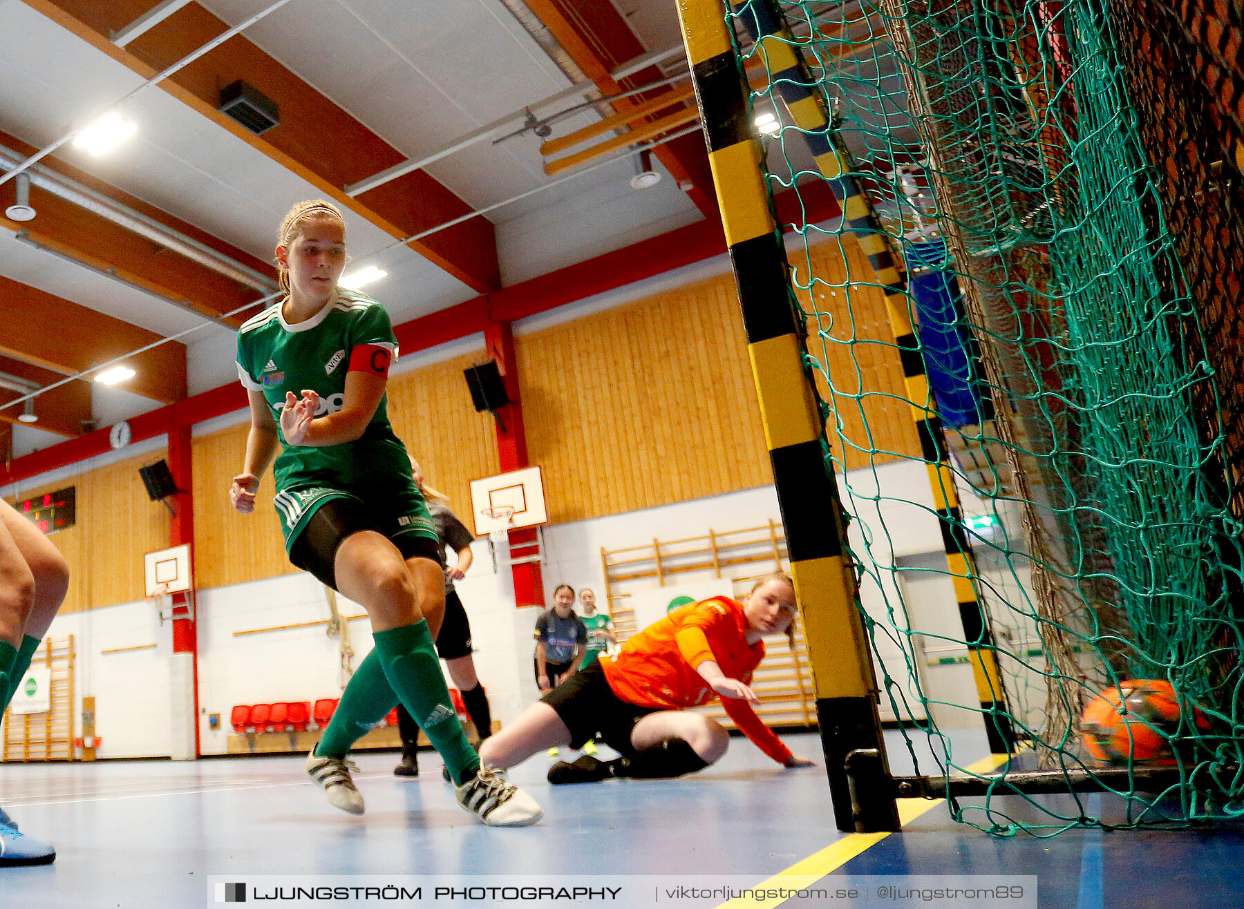 Dina-cupen 2023 FINAL Våmbs IF-Falköpings FC 1-2,dam,Idrottshallen,Töreboda,Sverige,Futsal,,2023,301005