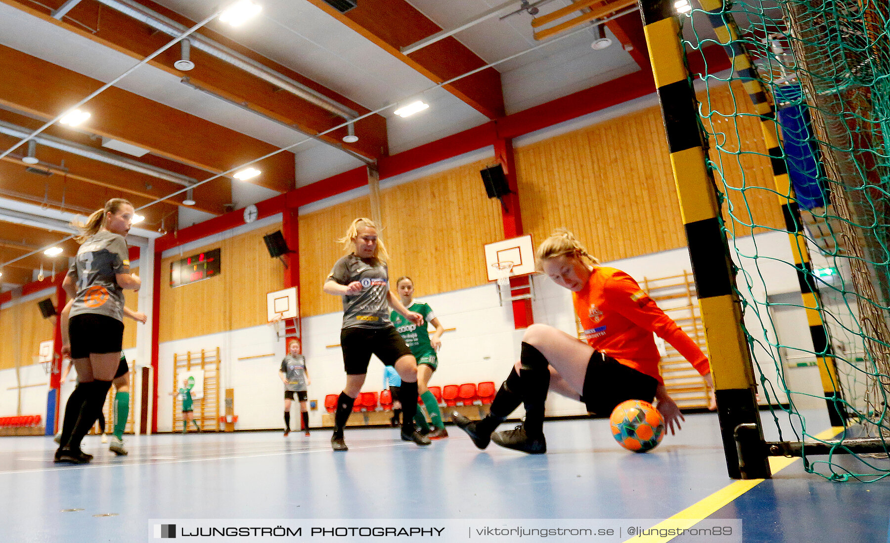 Dina-cupen 2023 FINAL Våmbs IF-Falköpings FC 1-2,dam,Idrottshallen,Töreboda,Sverige,Futsal,,2023,301007