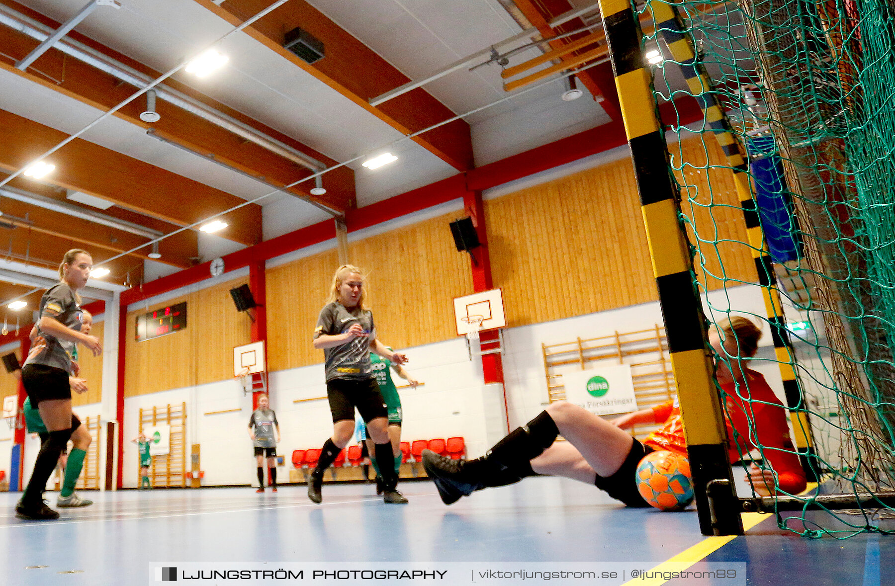 Dina-cupen 2023 FINAL Våmbs IF-Falköpings FC 1-2,dam,Idrottshallen,Töreboda,Sverige,Futsal,,2023,301008