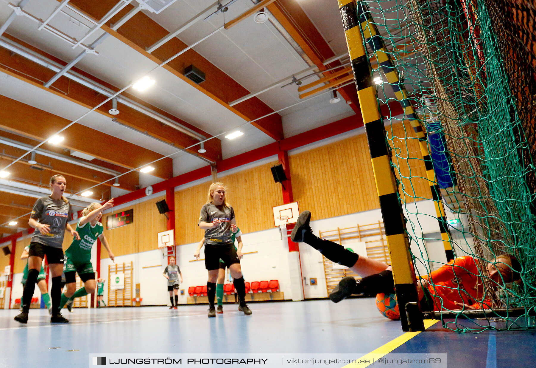 Dina-cupen 2023 FINAL Våmbs IF-Falköpings FC 1-2,dam,Idrottshallen,Töreboda,Sverige,Futsal,,2023,301010