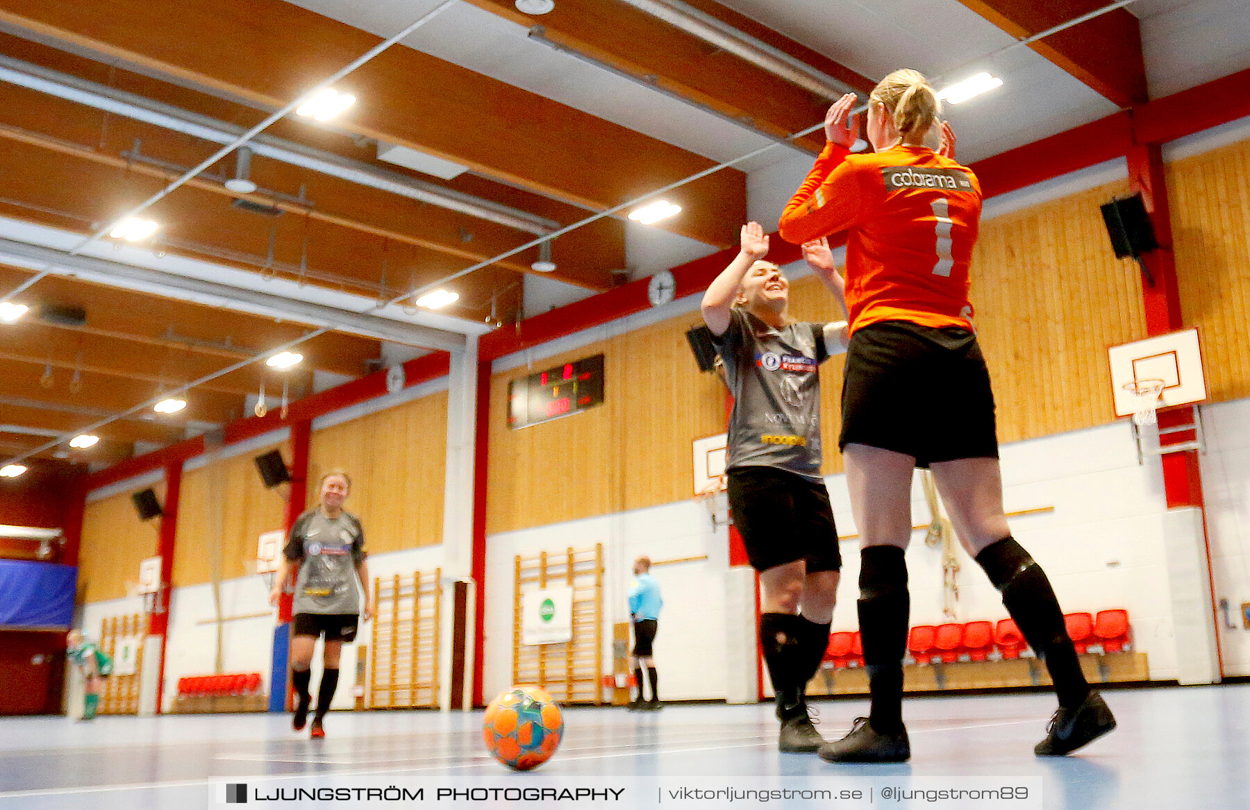 Dina-cupen 2023 FINAL Våmbs IF-Falköpings FC 1-2,dam,Idrottshallen,Töreboda,Sverige,Futsal,,2023,301013