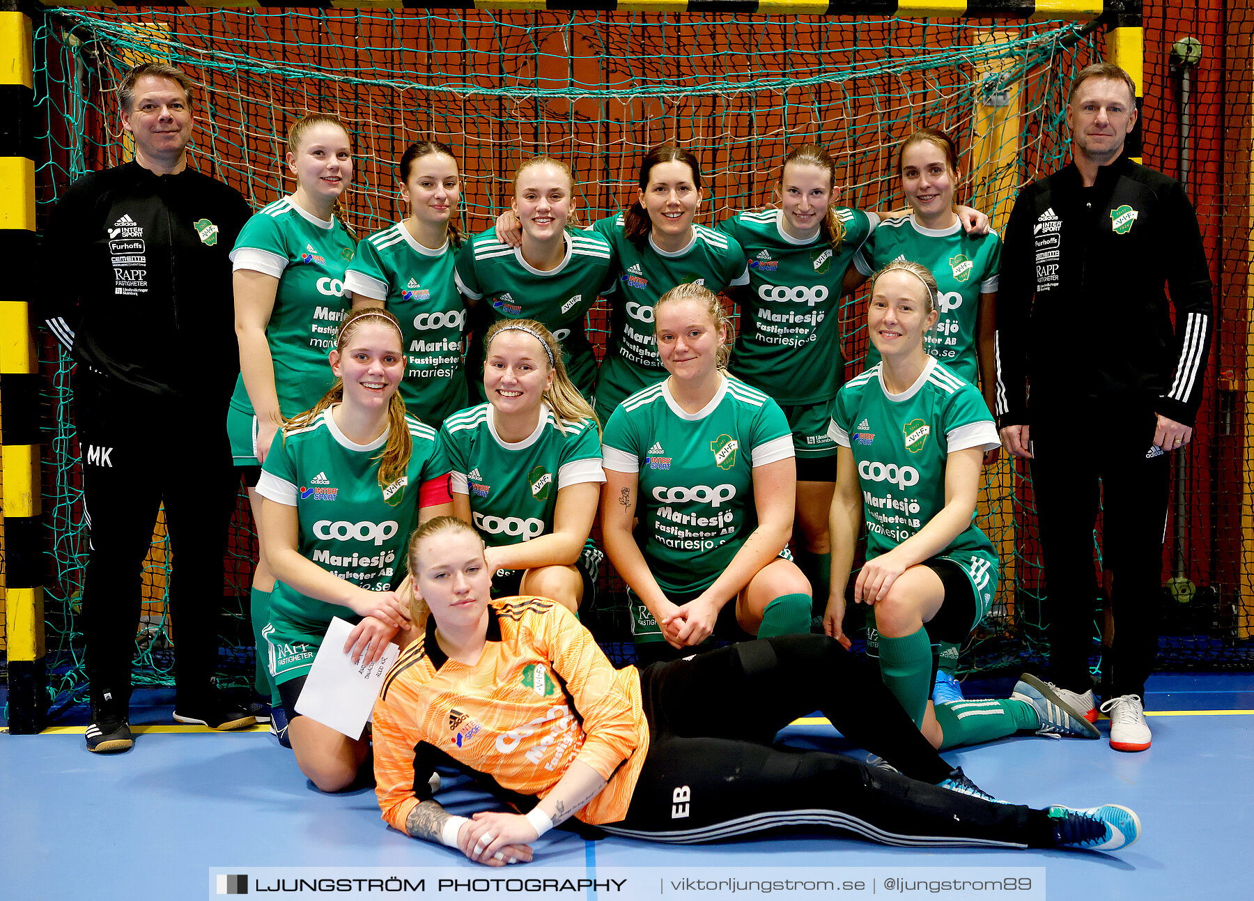 Dina-cupen 2023 FINAL Våmbs IF-Falköpings FC 1-2,dam,Idrottshallen,Töreboda,Sverige,Futsal,,2023,301015