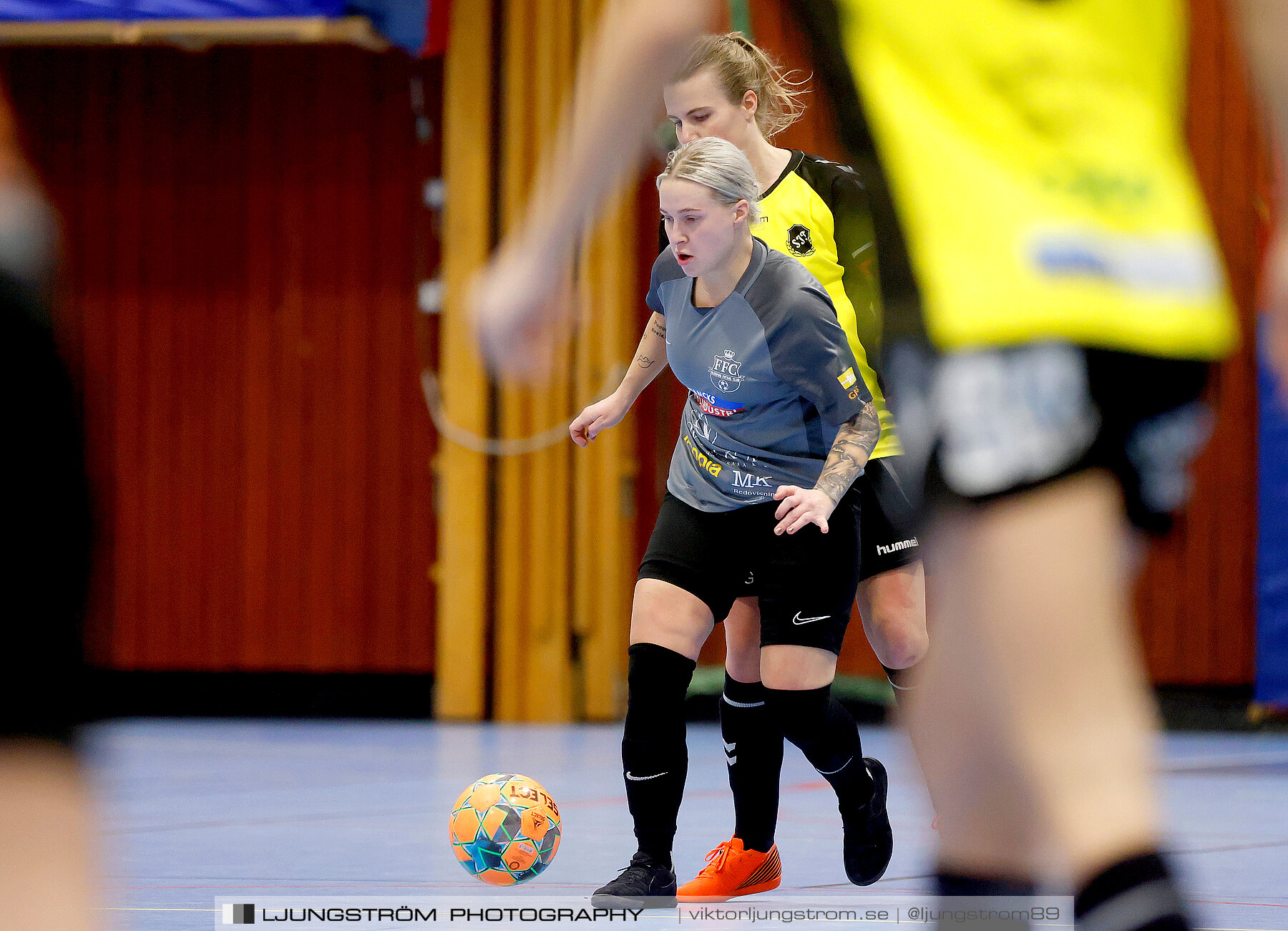 Dina-cupen 2023 1/2-final Falköpings FC-Skultorps IF 3-2,dam,Idrottshallen,Töreboda,Sverige,Futsal,,2023,301039