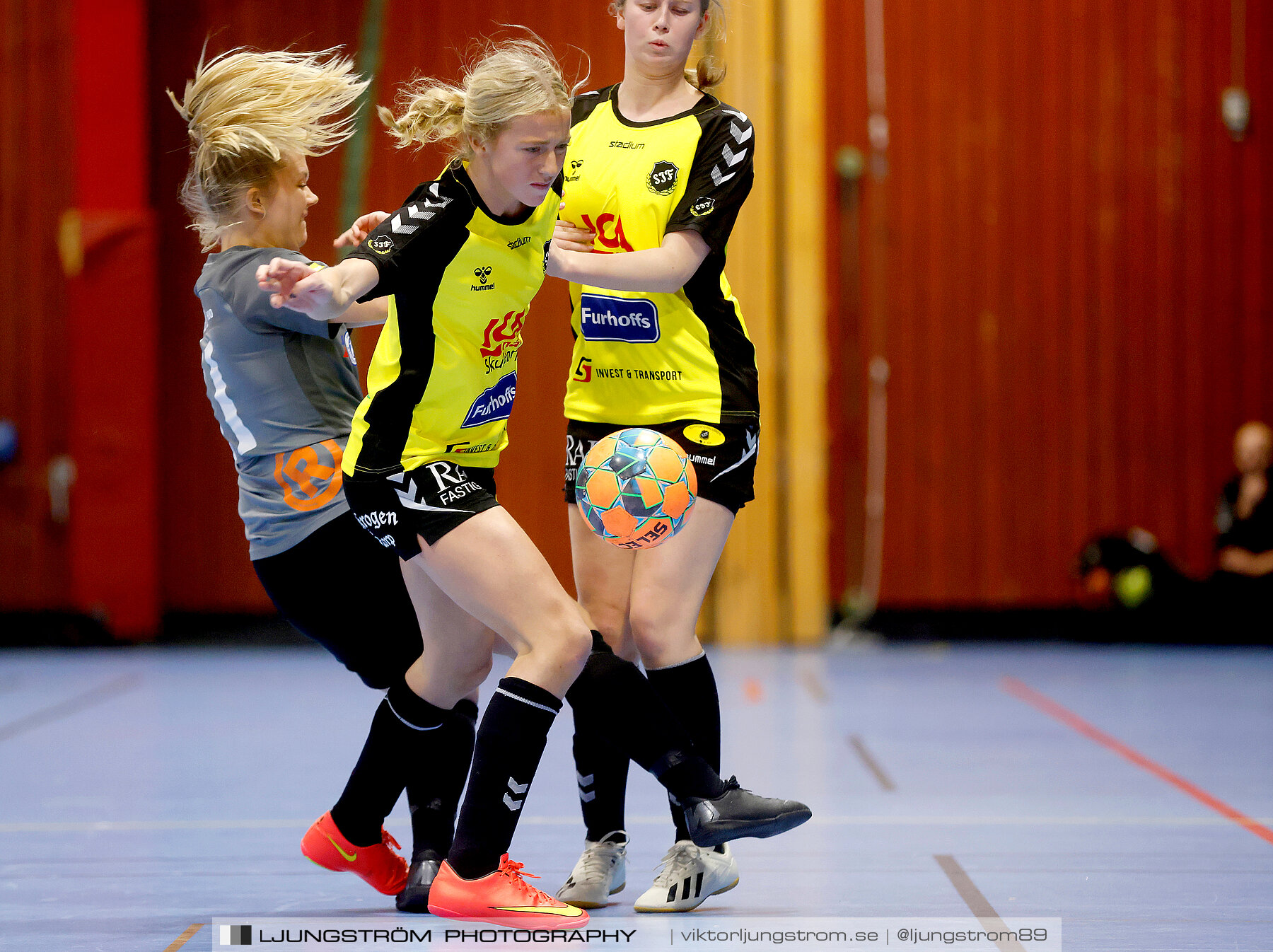 Dina-cupen 2023 1/2-final Falköpings FC-Skultorps IF 3-2,dam,Idrottshallen,Töreboda,Sverige,Futsal,,2023,301059