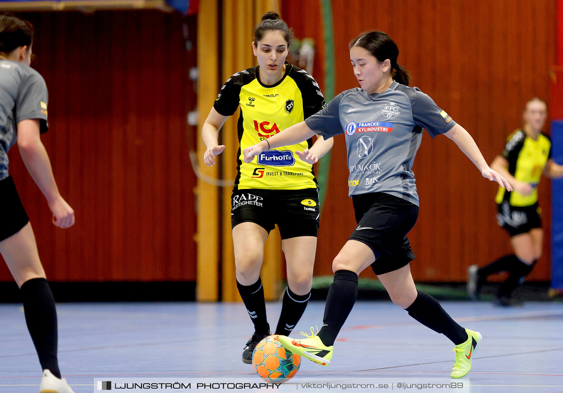 Dina-cupen 2023 1/2-final Falköpings FC-Skultorps IF 3-2,dam,Idrottshallen,Töreboda,Sverige,Futsal,,2023,301065