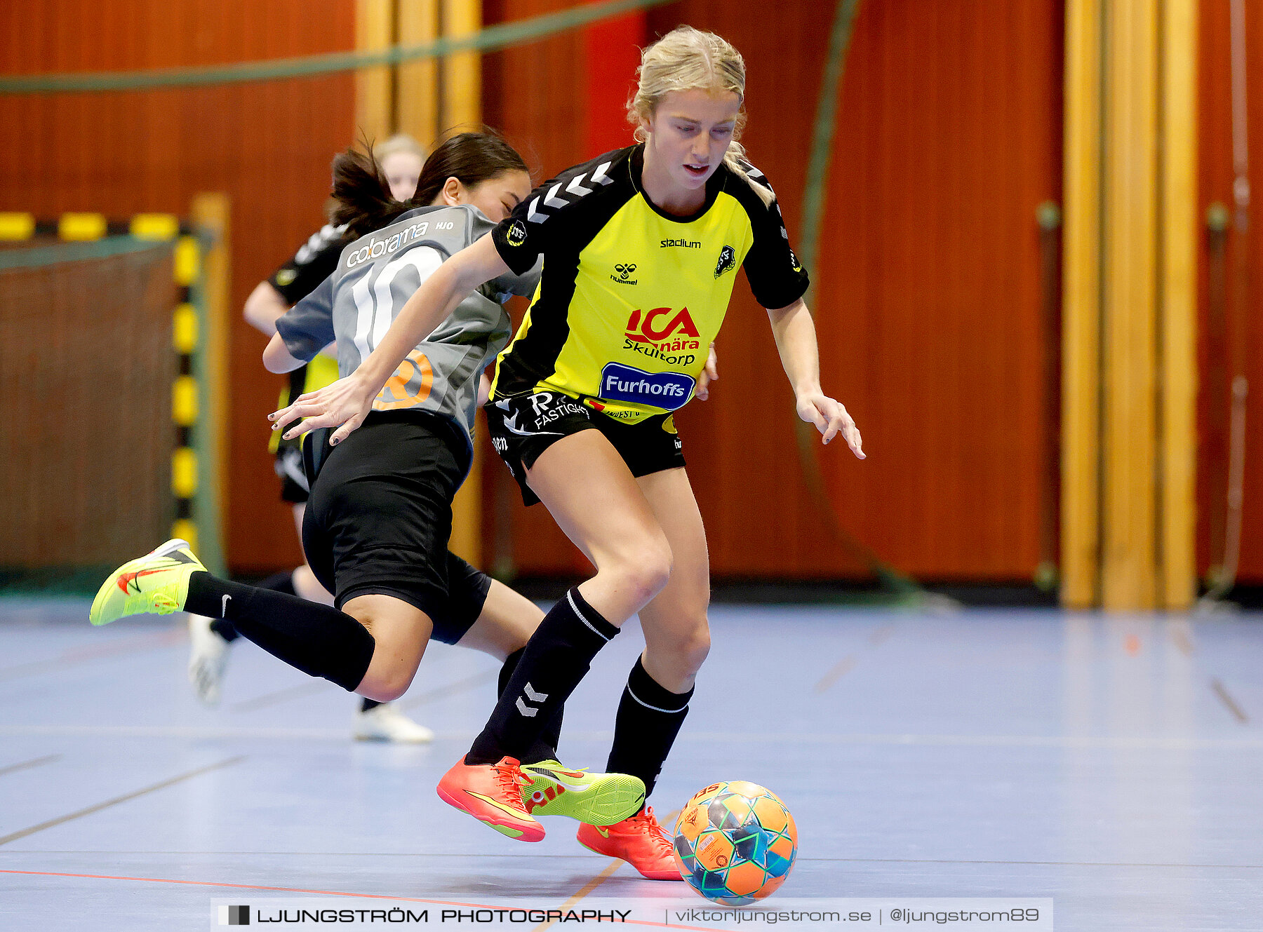 Dina-cupen 2023 1/2-final Falköpings FC-Skultorps IF 3-2,dam,Idrottshallen,Töreboda,Sverige,Futsal,,2023,301068