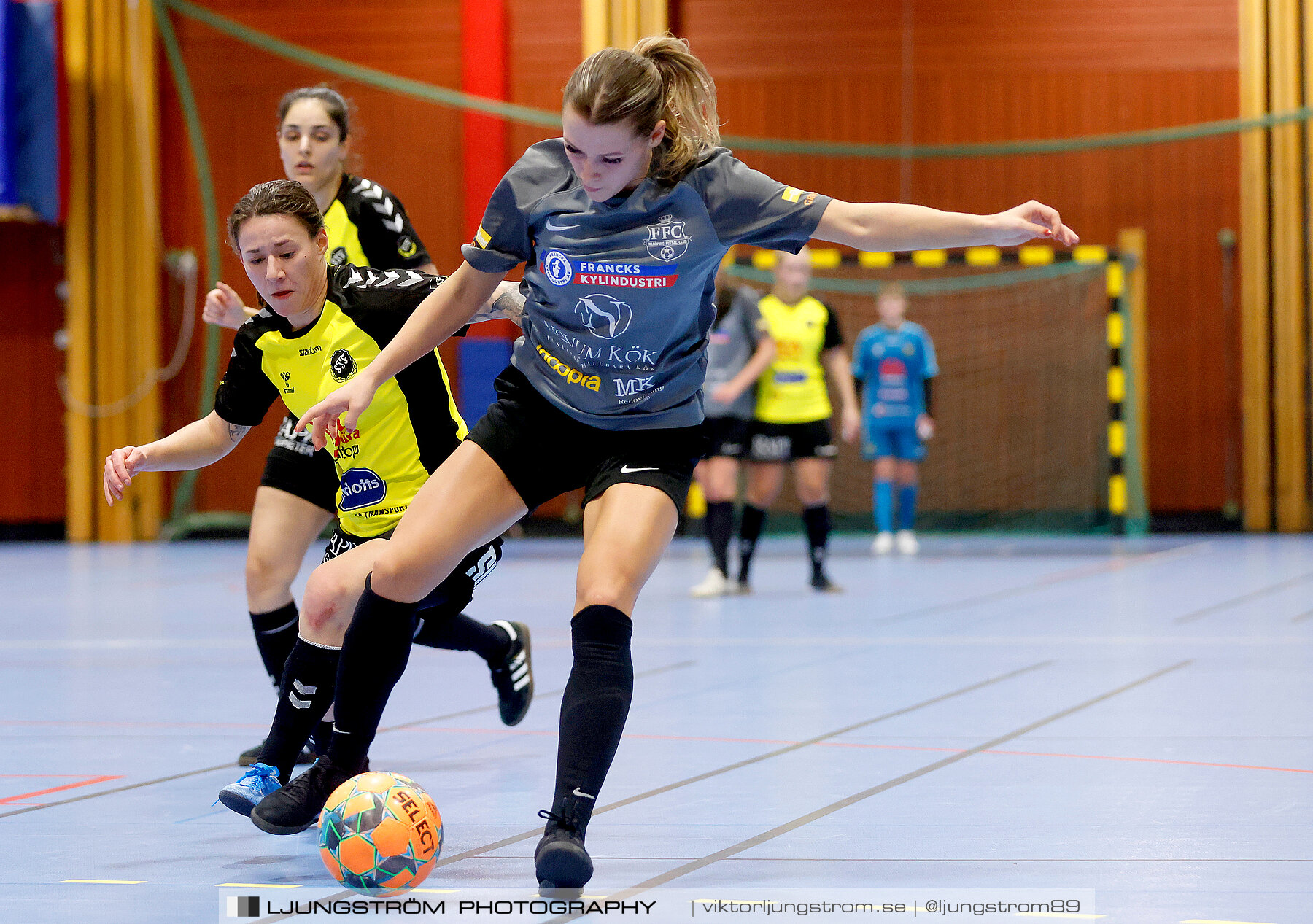 Dina-cupen 2023 1/2-final Falköpings FC-Skultorps IF 3-2,dam,Idrottshallen,Töreboda,Sverige,Futsal,,2023,301073