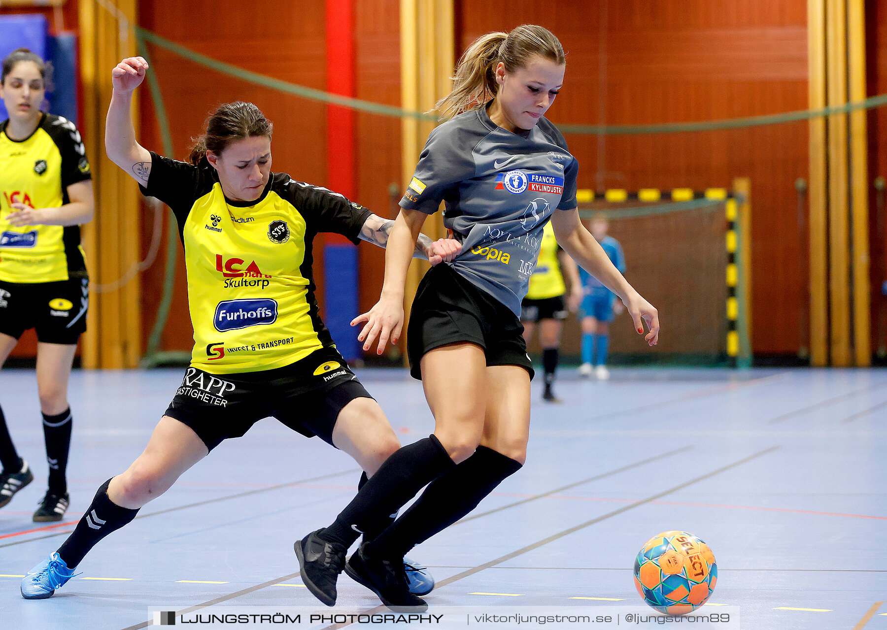 Dina-cupen 2023 1/2-final Falköpings FC-Skultorps IF 3-2,dam,Idrottshallen,Töreboda,Sverige,Futsal,,2023,301074