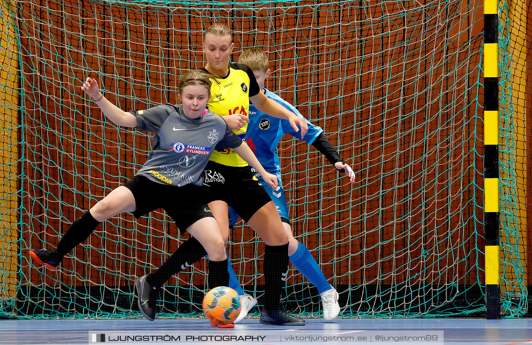 Dina-cupen 2023 1/2-final Falköpings FC-Skultorps IF 3-2,dam,Idrottshallen,Töreboda,Sverige,Futsal,,2023,301078