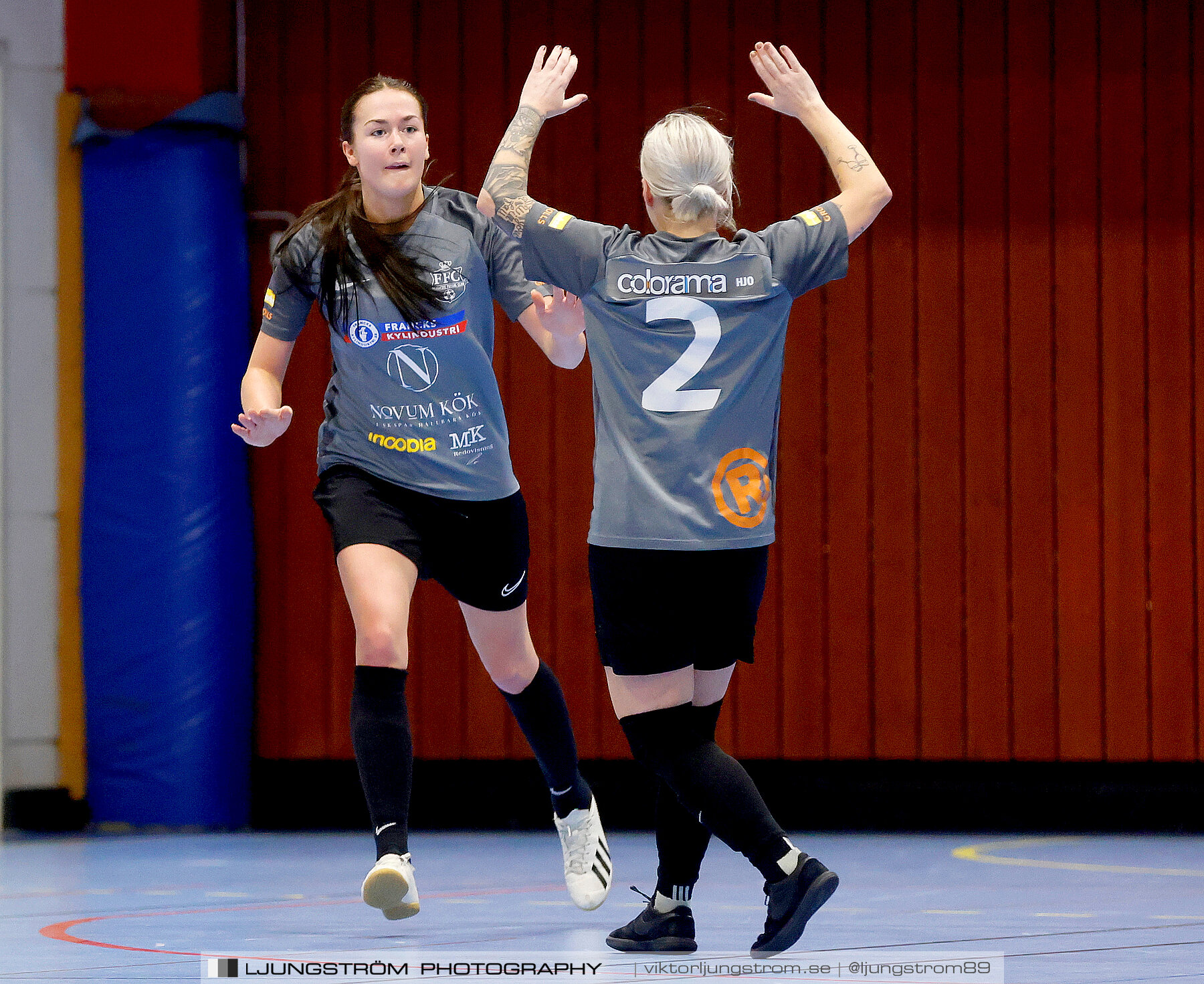 Dina-cupen 2023 1/2-final Falköpings FC-Skultorps IF 3-2,dam,Idrottshallen,Töreboda,Sverige,Futsal,,2023,301091