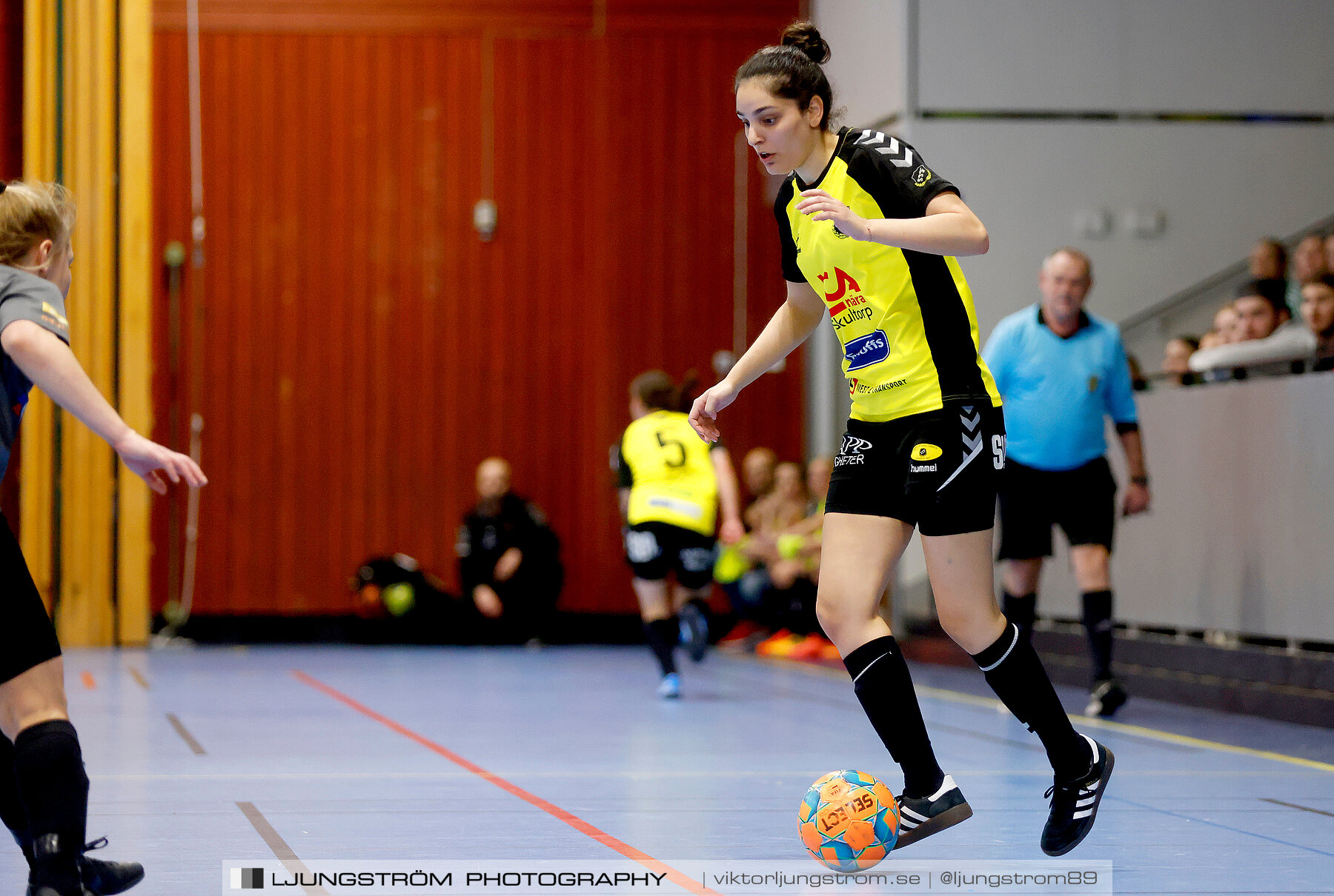 Dina-cupen 2023 1/2-final Falköpings FC-Skultorps IF 3-2,dam,Idrottshallen,Töreboda,Sverige,Futsal,,2023,301098