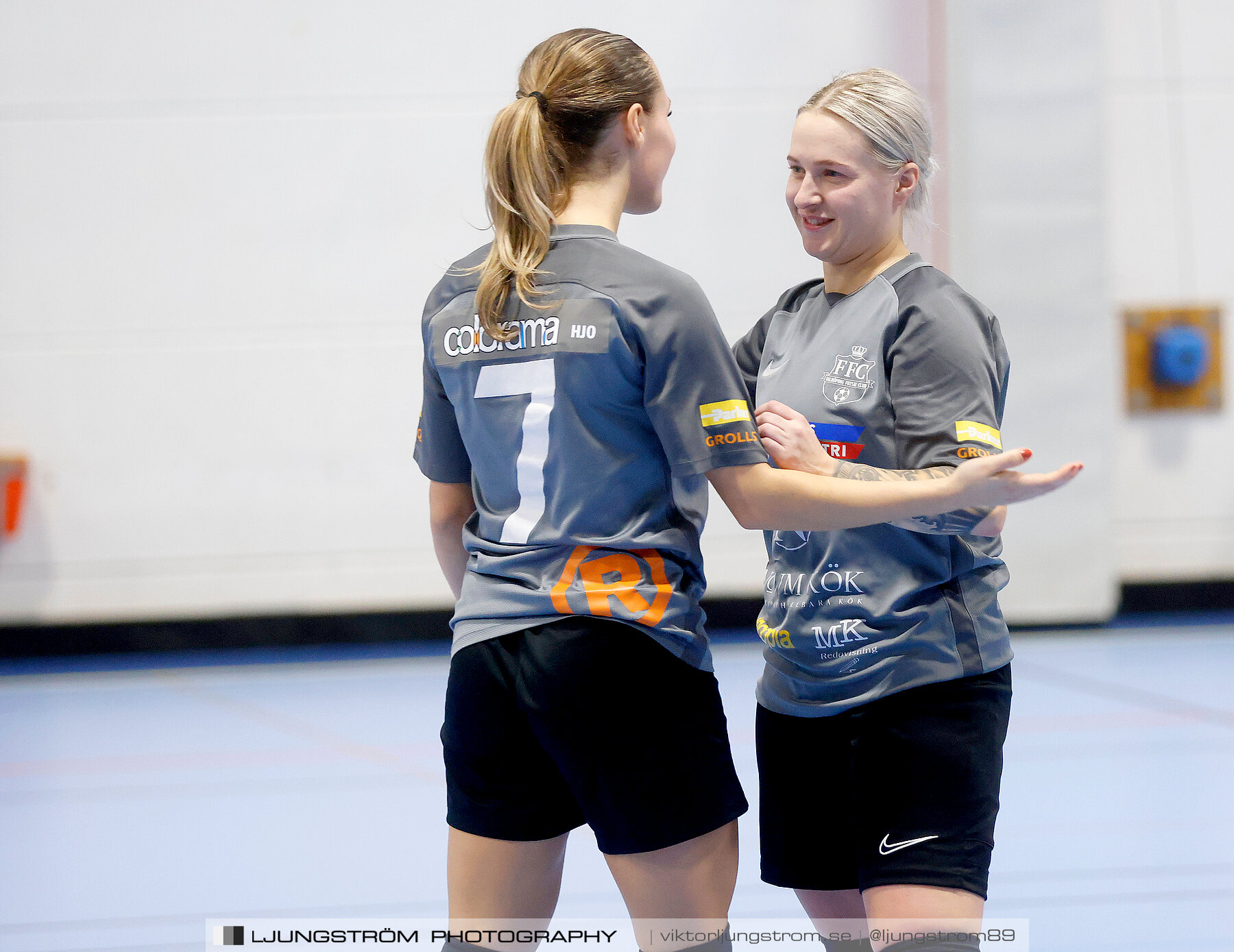 Dina-cupen 2023 1/2-final Falköpings FC-Skultorps IF 3-2,dam,Idrottshallen,Töreboda,Sverige,Futsal,,2023,301125