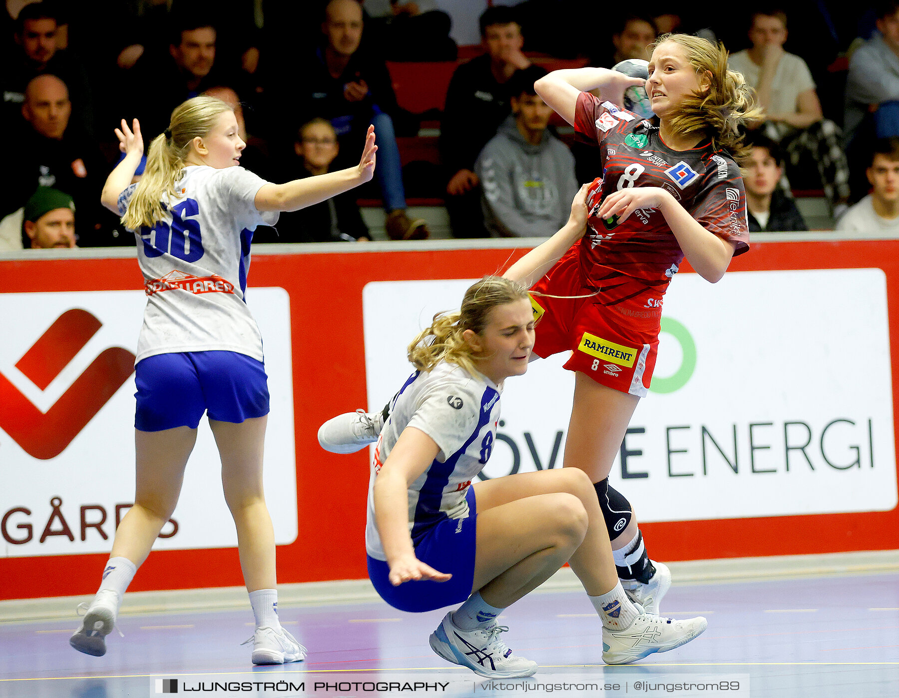 USM F18 Steg 3 Skövde HF-IK Baltichov 17-20,dam,Skövde Idrottshall,Skövde,Sverige,Ungdoms-SM,Handboll,2023,301131