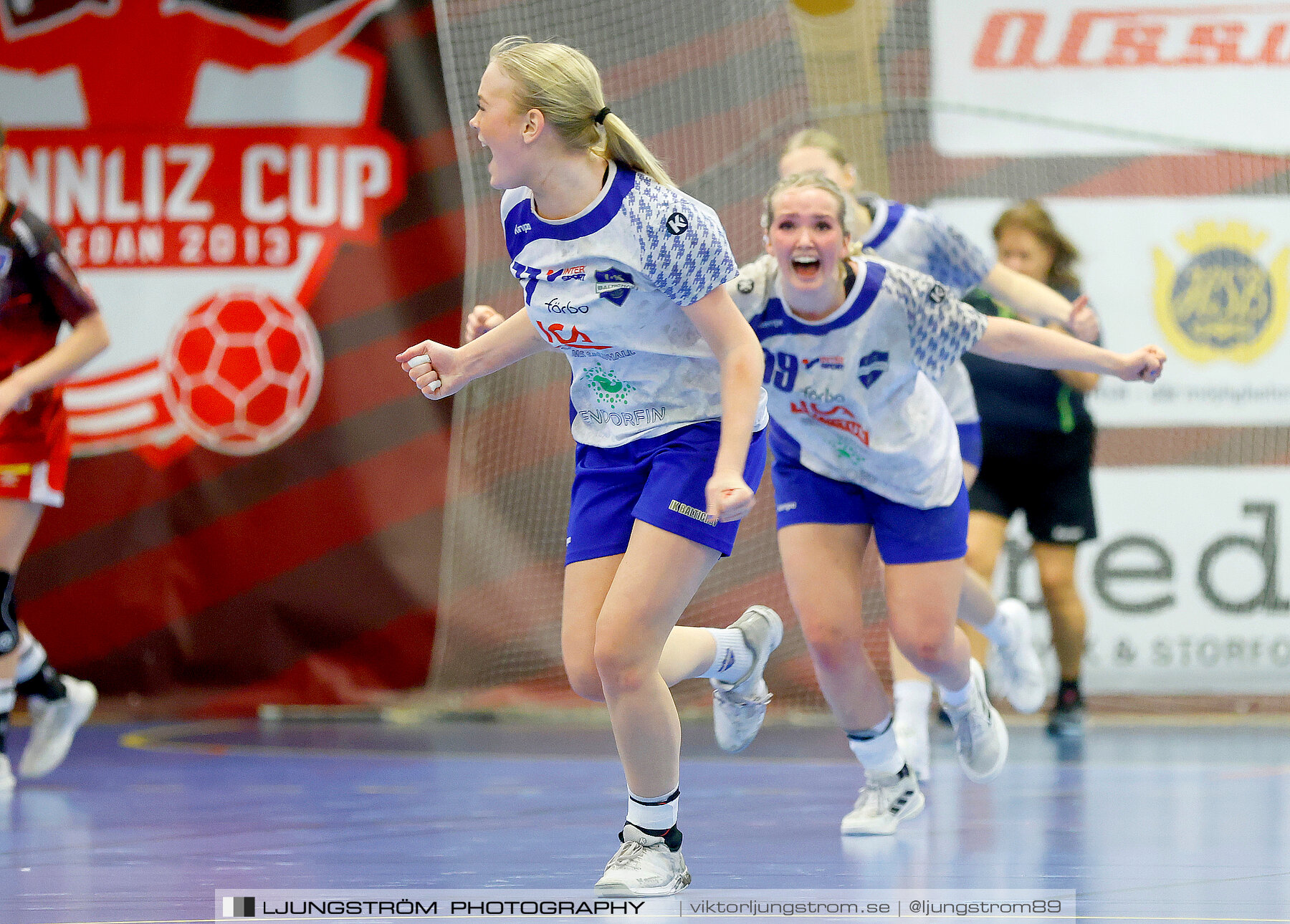 USM F18 Steg 3 Skövde HF-IK Baltichov 17-20,dam,Skövde Idrottshall,Skövde,Sverige,Ungdoms-SM,Handboll,2023,301134