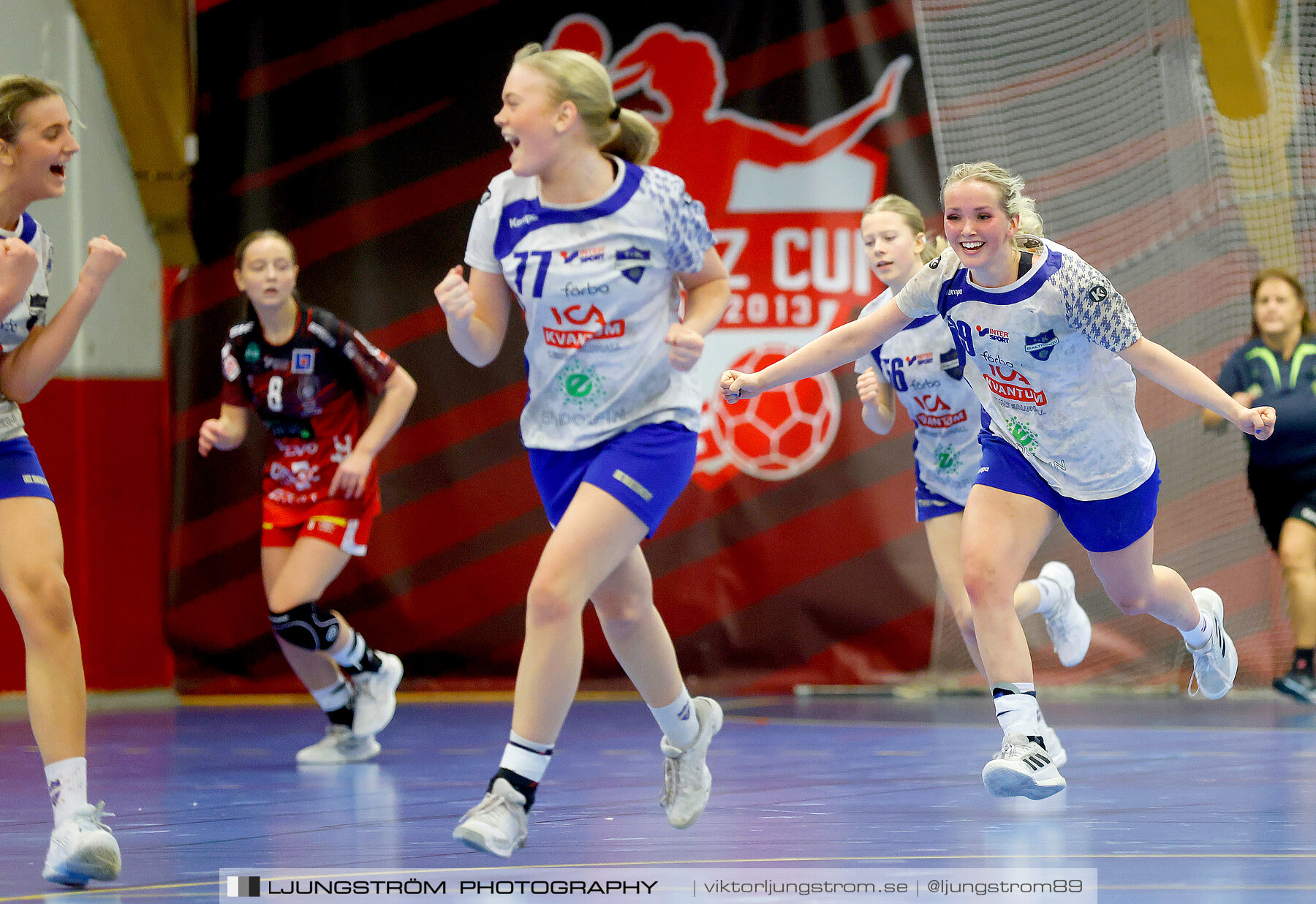 USM F18 Steg 3 Skövde HF-IK Baltichov 17-20,dam,Skövde Idrottshall,Skövde,Sverige,Ungdoms-SM,Handboll,2023,301136