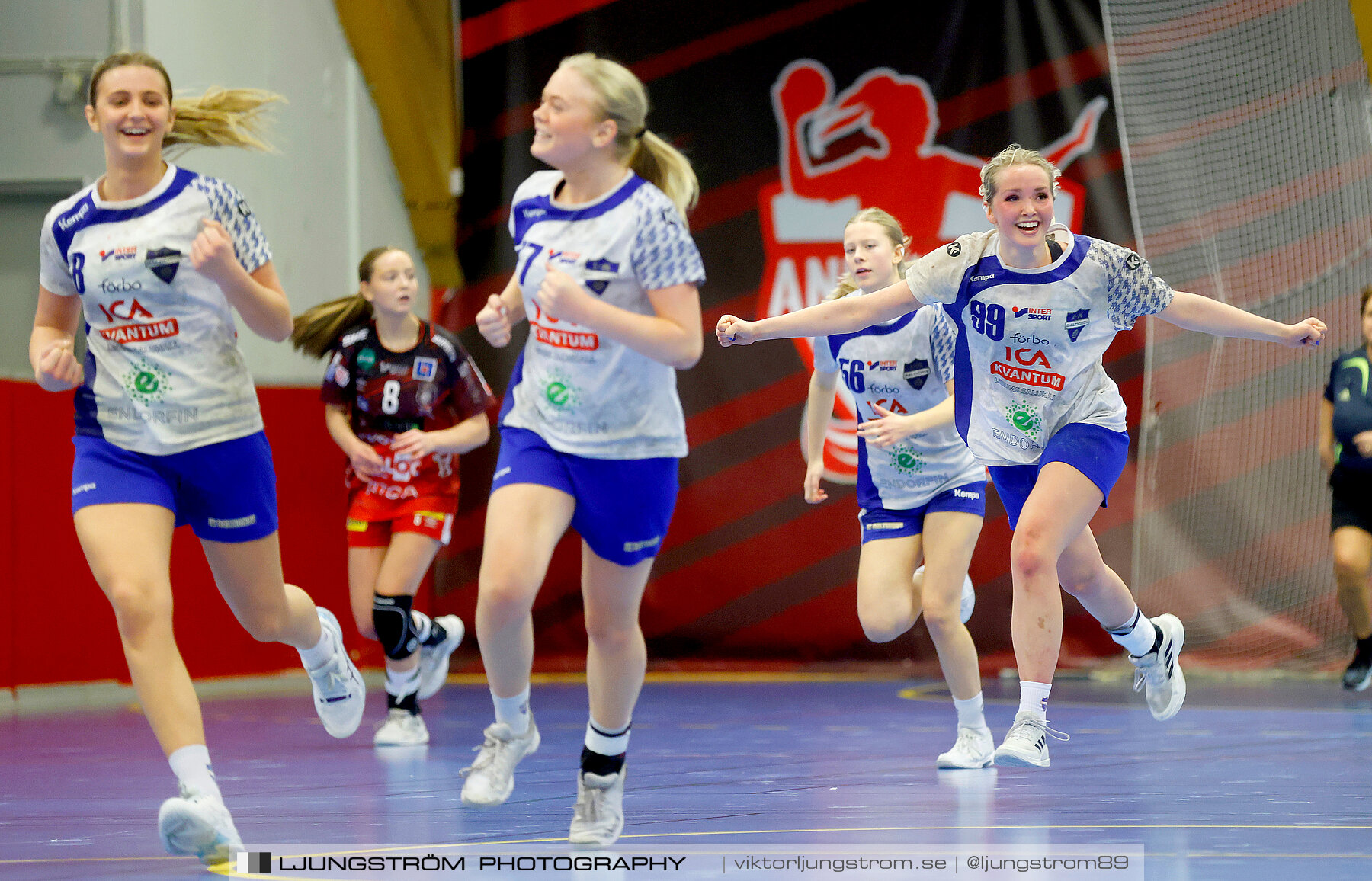 USM F18 Steg 3 Skövde HF-IK Baltichov 17-20,dam,Skövde Idrottshall,Skövde,Sverige,Ungdoms-SM,Handboll,2023,301137