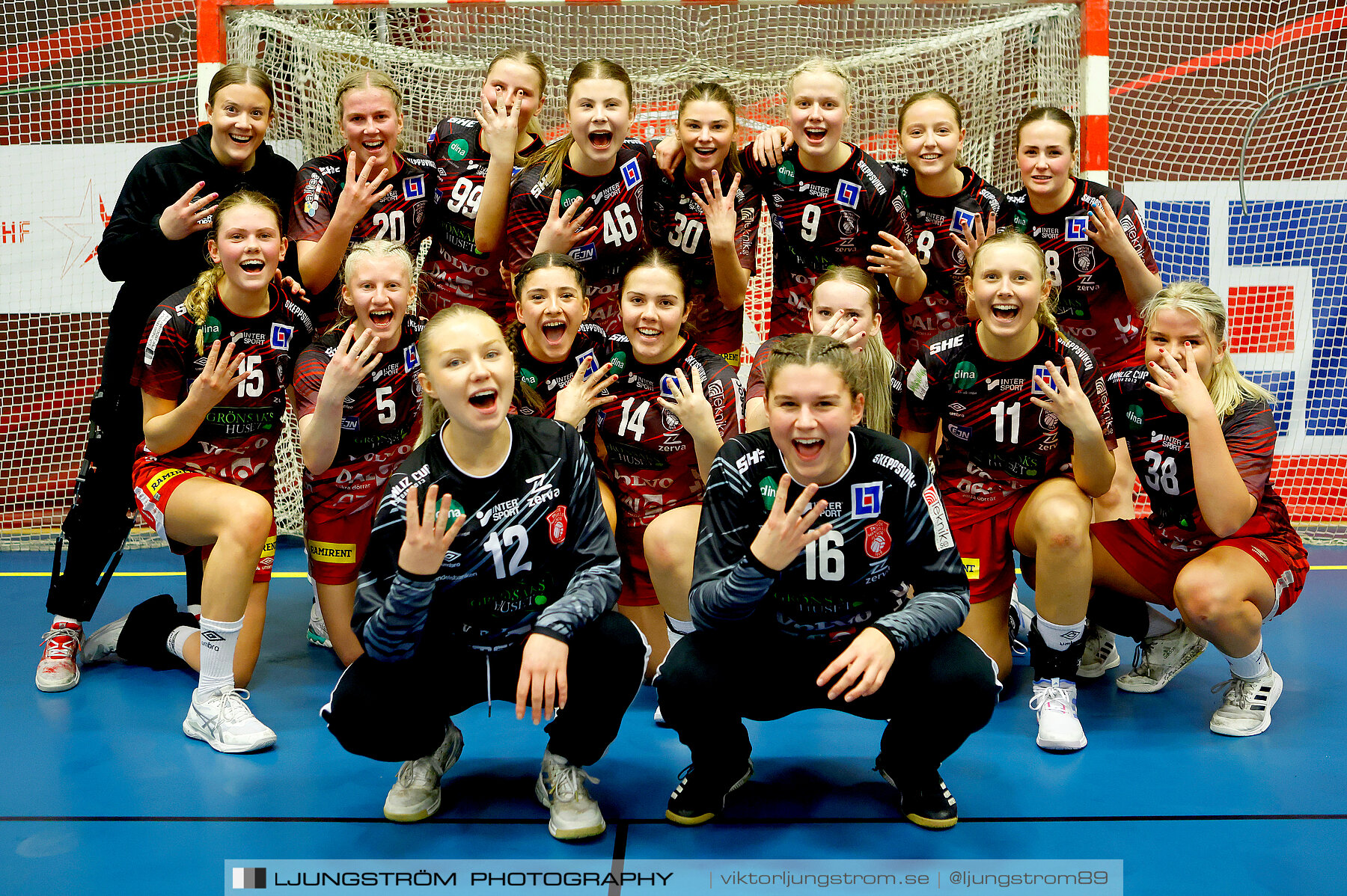 USM F18 Steg 3 Skövde HF-IK Baltichov 17-20,dam,Skövde Idrottshall,Skövde,Sverige,Ungdoms-SM,Handboll,2023,301163