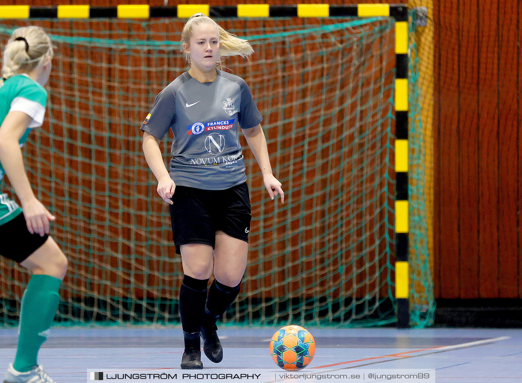 Dina-cupen 2023 FINAL Våmbs IF-Falköpings FC 1-2,dam,Idrottshallen,Töreboda,Sverige,Futsal,,2023,301168