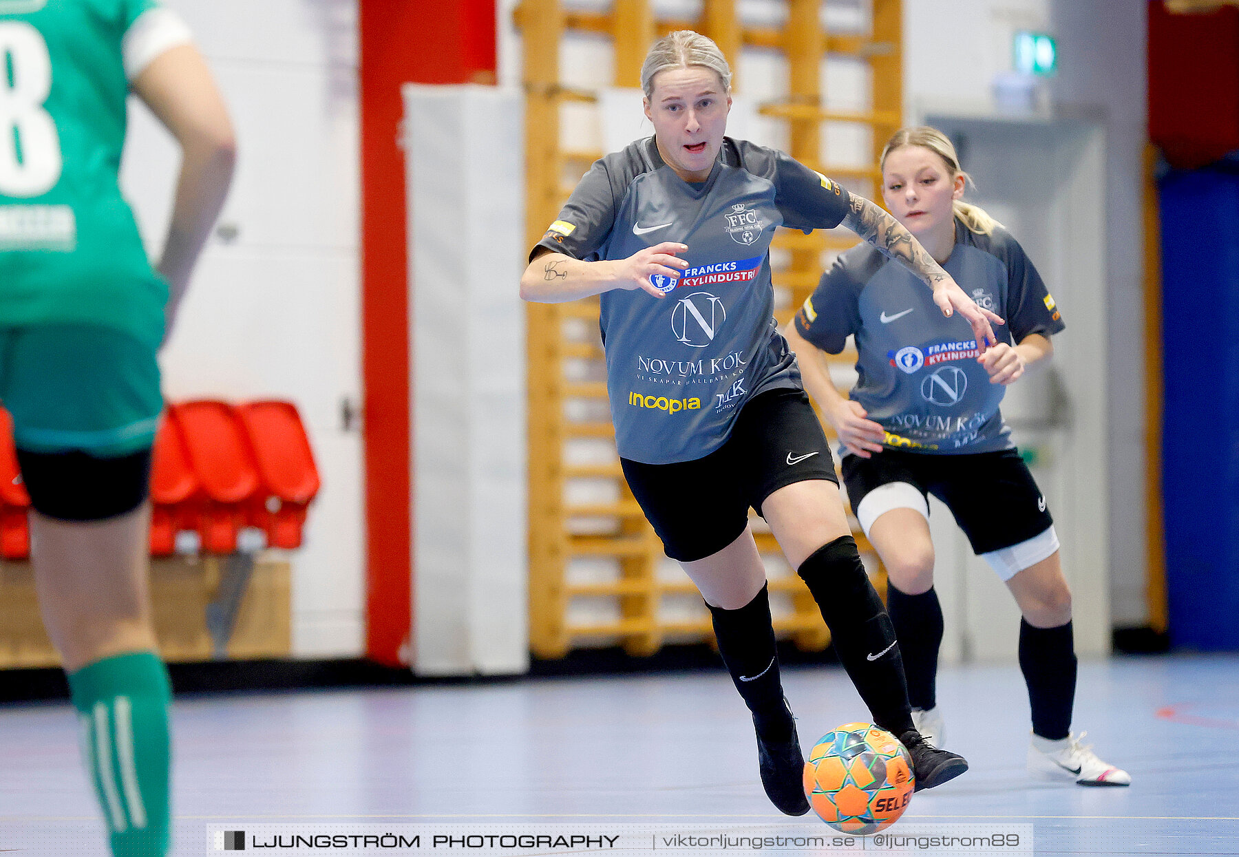 Dina-cupen 2023 FINAL Våmbs IF-Falköpings FC 1-2,dam,Idrottshallen,Töreboda,Sverige,Futsal,,2023,301172