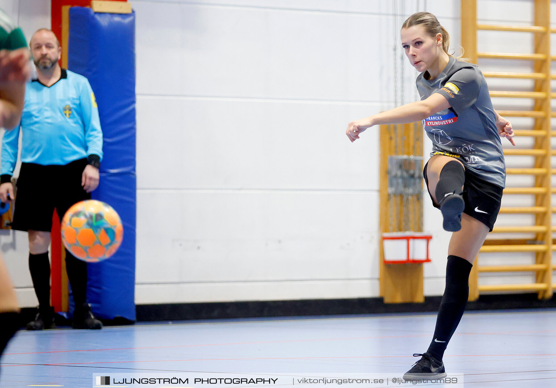 Dina-cupen 2023 FINAL Våmbs IF-Falköpings FC 1-2,dam,Idrottshallen,Töreboda,Sverige,Futsal,,2023,301179