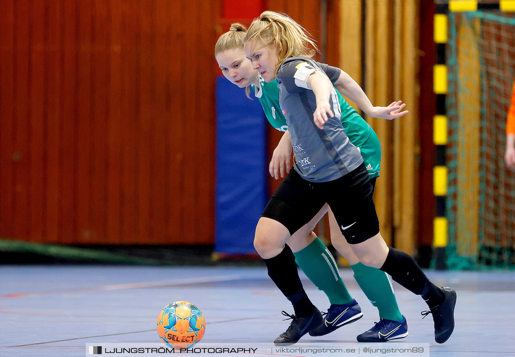 Dina-cupen 2023 FINAL Våmbs IF-Falköpings FC 1-2,dam,Idrottshallen,Töreboda,Sverige,Futsal,,2023,301188