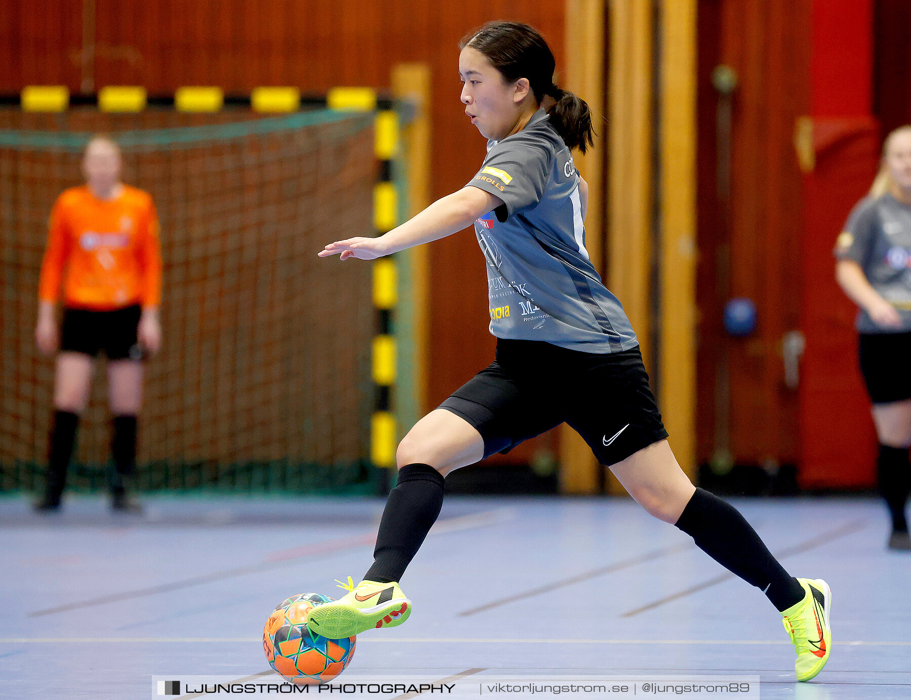 Dina-cupen 2023 FINAL Våmbs IF-Falköpings FC 1-2,dam,Idrottshallen,Töreboda,Sverige,Futsal,,2023,301193