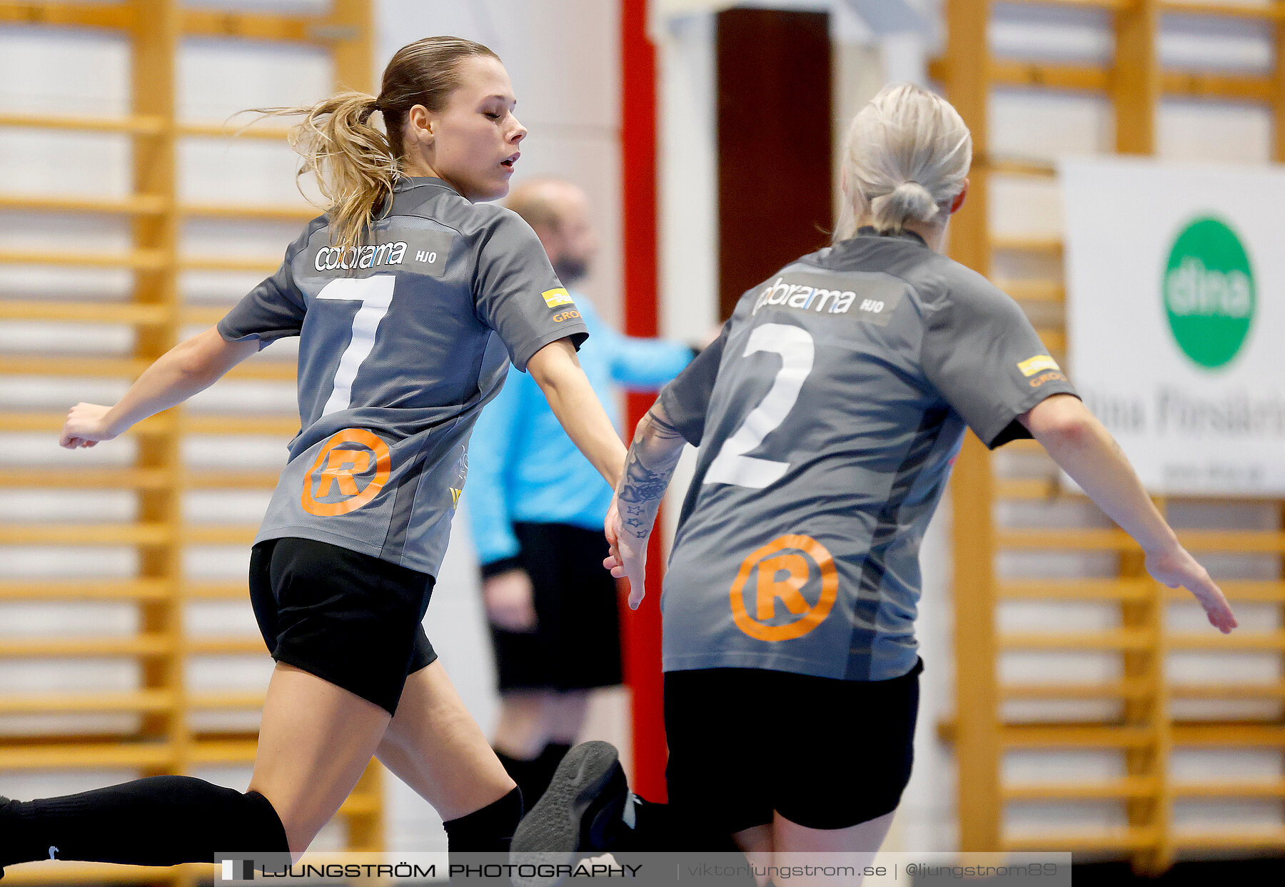 Dina-cupen 2023 FINAL Våmbs IF-Falköpings FC 1-2,dam,Idrottshallen,Töreboda,Sverige,Futsal,,2023,301206