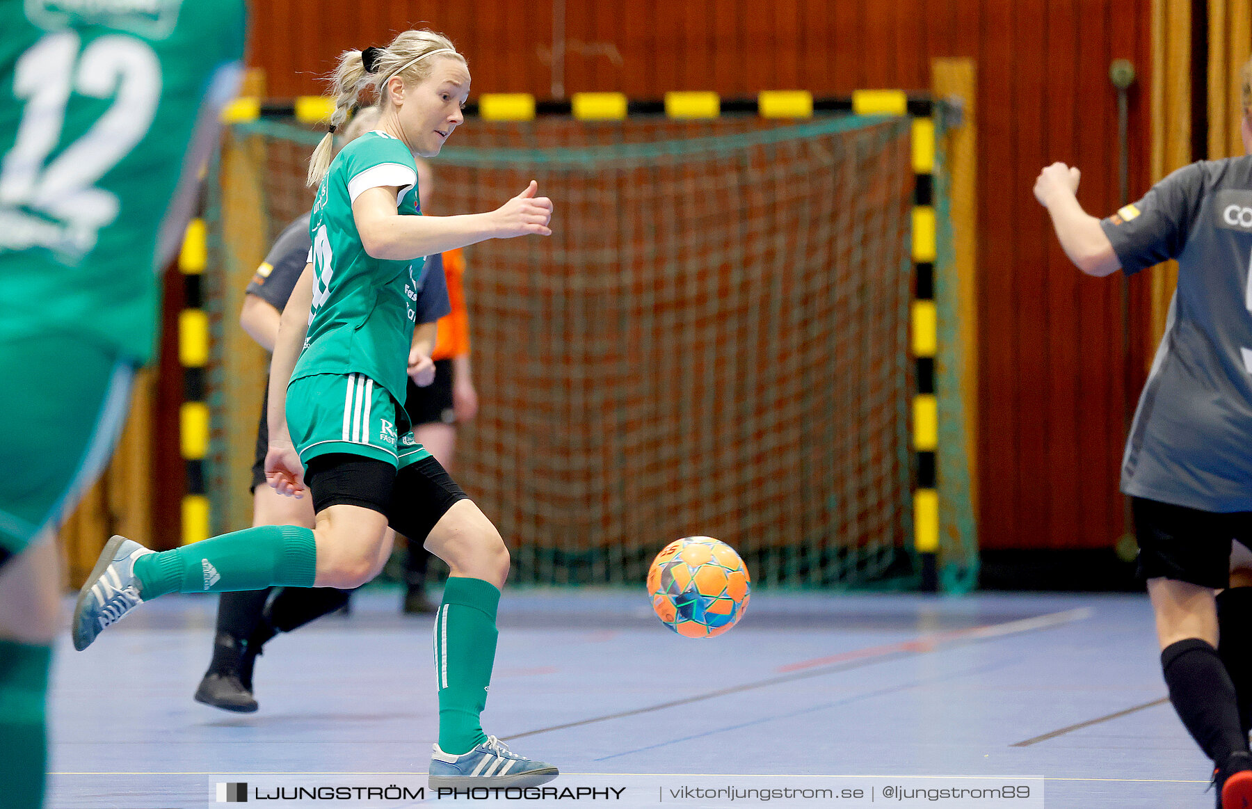 Dina-cupen 2023 FINAL Våmbs IF-Falköpings FC 1-2,dam,Idrottshallen,Töreboda,Sverige,Futsal,,2023,301207