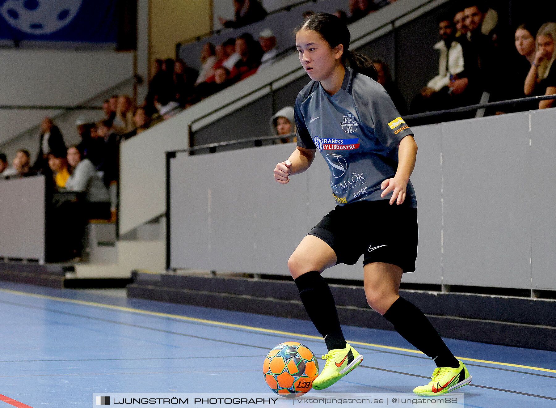 Dina-cupen 2023 FINAL Våmbs IF-Falköpings FC 1-2,dam,Idrottshallen,Töreboda,Sverige,Futsal,,2023,301215