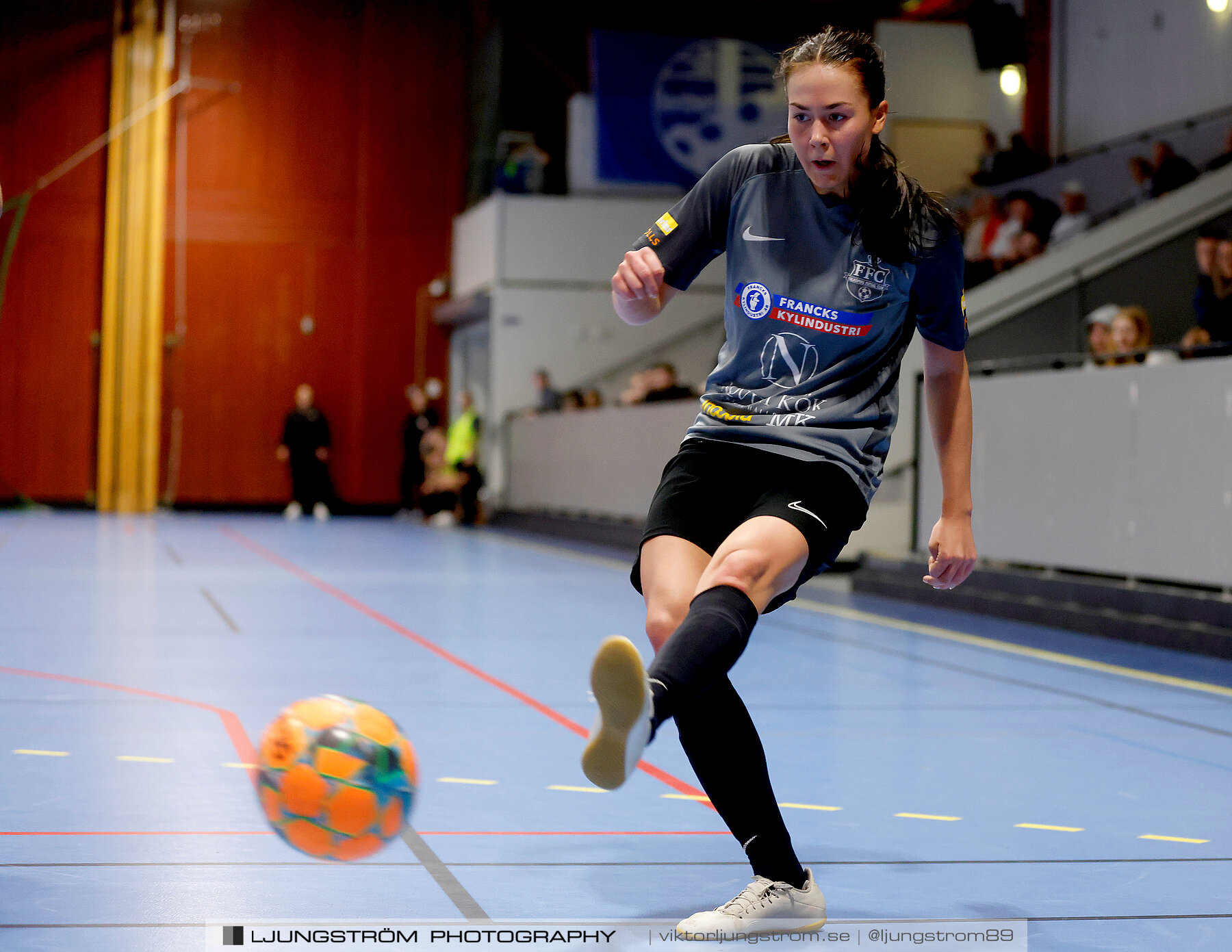 Dina-cupen 2023 FINAL Våmbs IF-Falköpings FC 1-2,dam,Idrottshallen,Töreboda,Sverige,Futsal,,2023,301257